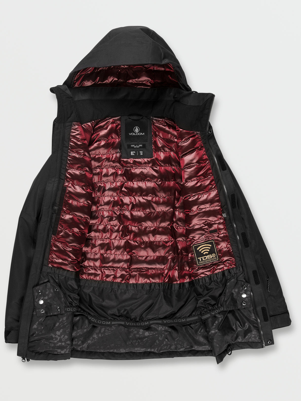 Volcom Paxson 2L TDS Infrared Parka Women's Snowboard Jacket - Black