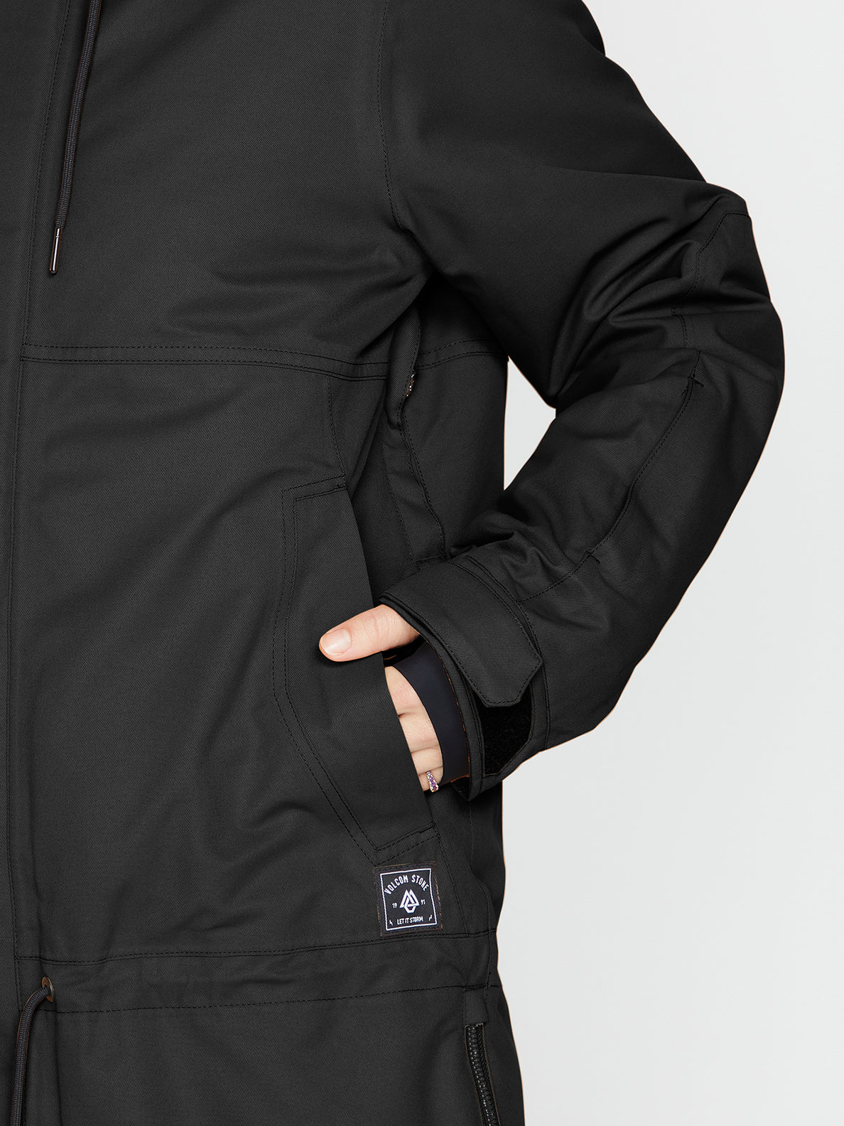 Volcom Paxson 2L TDS Infrared Parka Women's Snowboard Jacket - Black