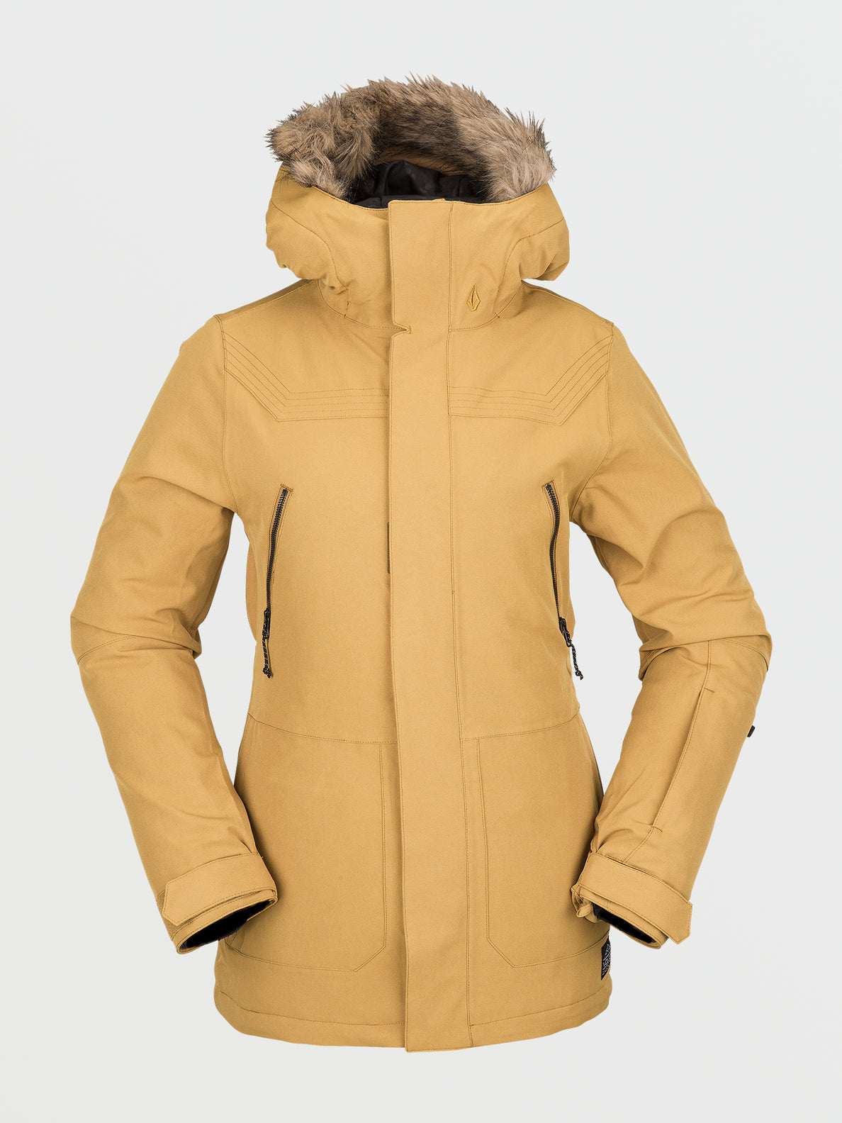 Volcom Shadow Insulated Jacket Women's Snowboard Jacket - Caramel