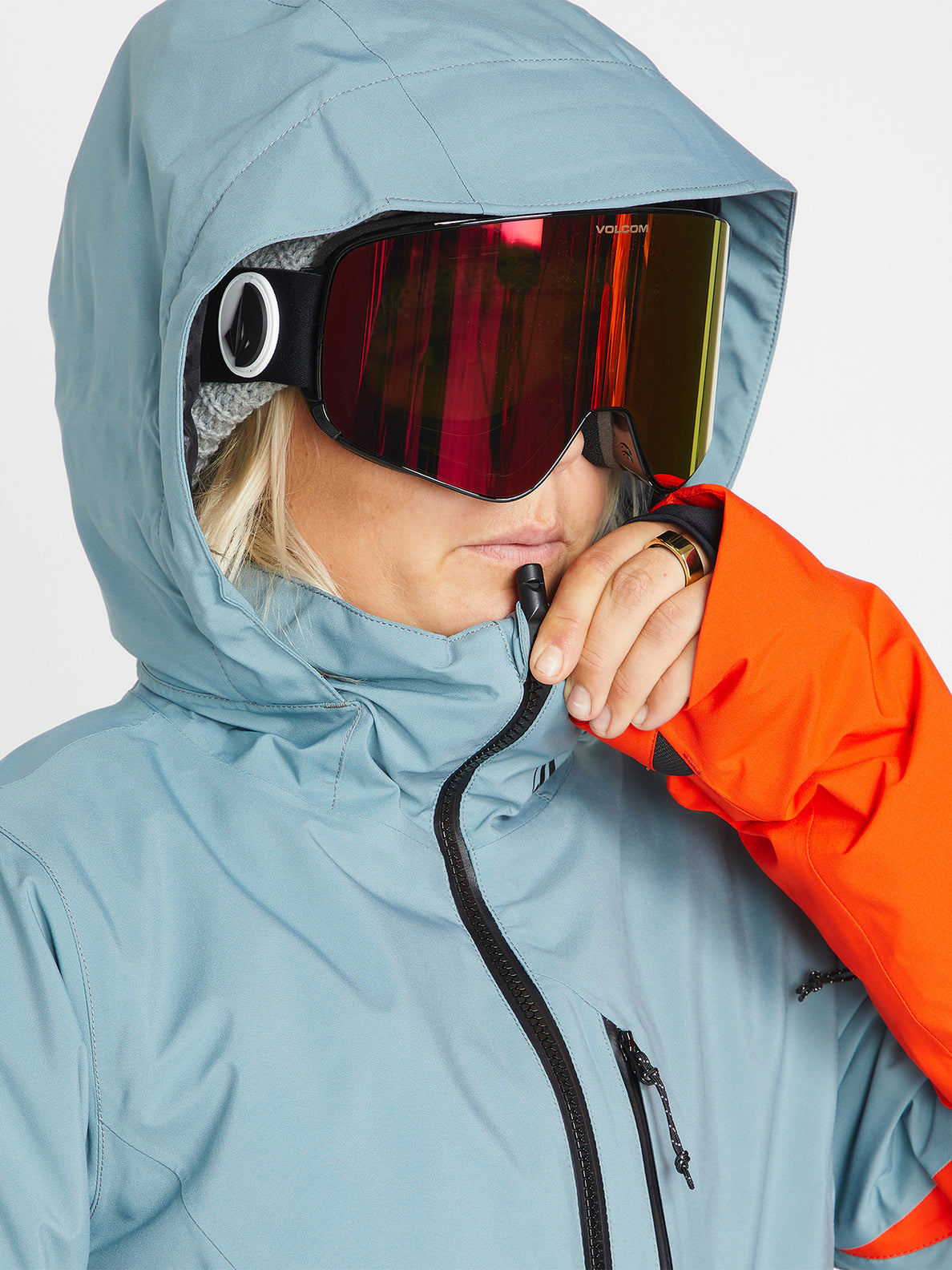 Chaqueta de snowboard Mujer Volcom 3D Stretch Gore-Tex Jacket - Green Ash