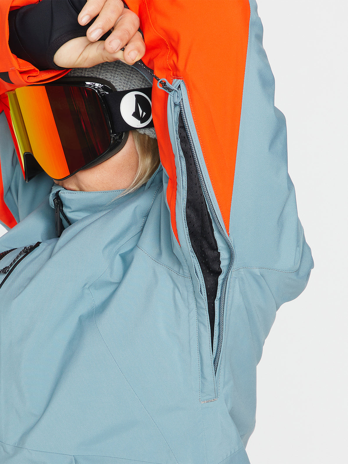 Chaqueta de snowboard Mujer Volcom 3D Stretch Gore-Tex Jacket - Green Ash
