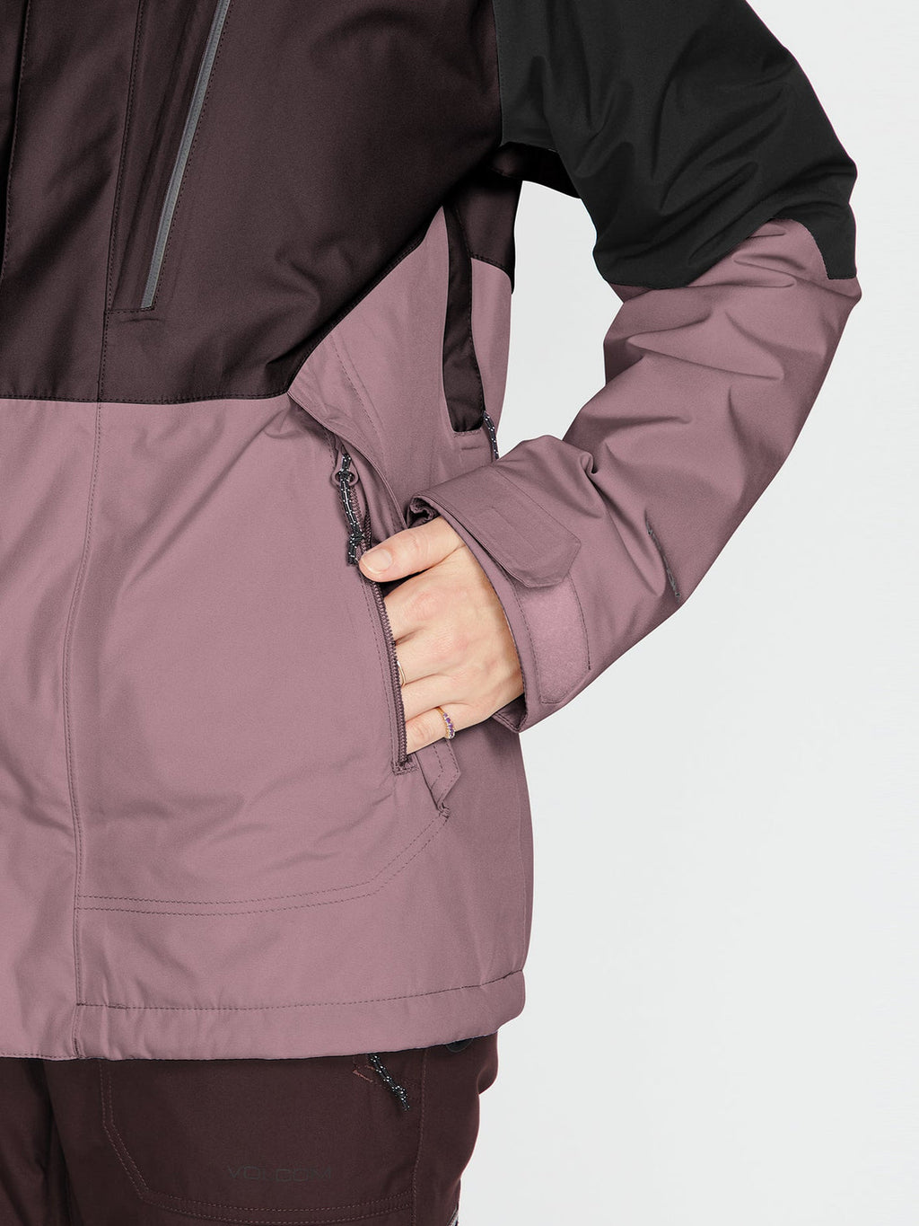 Chaqueta de snowboard Mujer Volcom Aris Insulated Gore-Tex Jacket - Black Plum