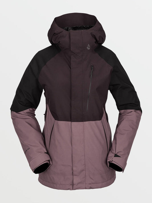 Volcom Aris Insulated Gore-Tex Jacket Damen Snowboardjacke - Black Plum