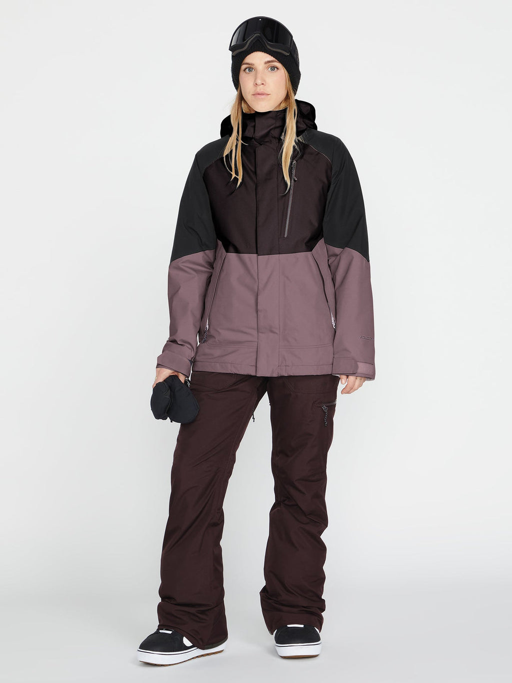 Chaqueta de snowboard Mujer Volcom Aris Insulated Gore-Tex Jacket - Black Plum