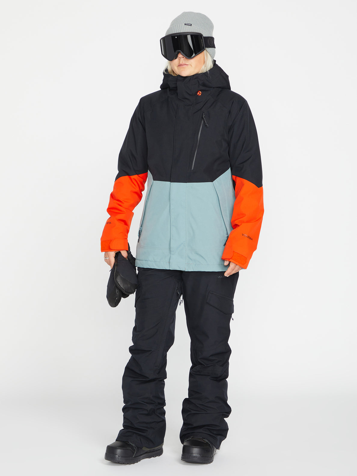 Chaqueta de snowboard Mujer Volcom Aris Insulated Gore-Tex Jacket - Green Ash