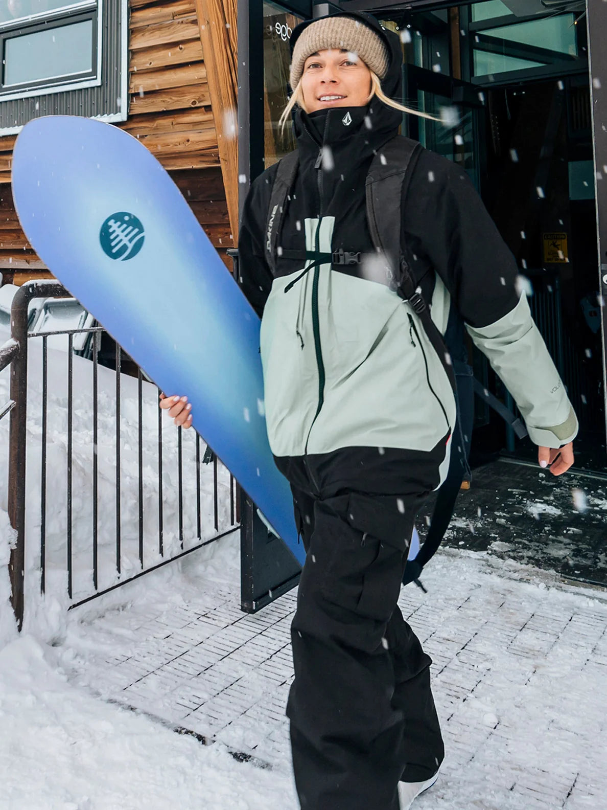 Jaqueta de snowboard feminina Volcom AW 3 em 1 GoreTex - Sage Frost | Collection_Zalando | Gore-Tex Snowboard | Snowboard Shop | Volcom Shop | Women's snowboard jackets | surfdevils.com