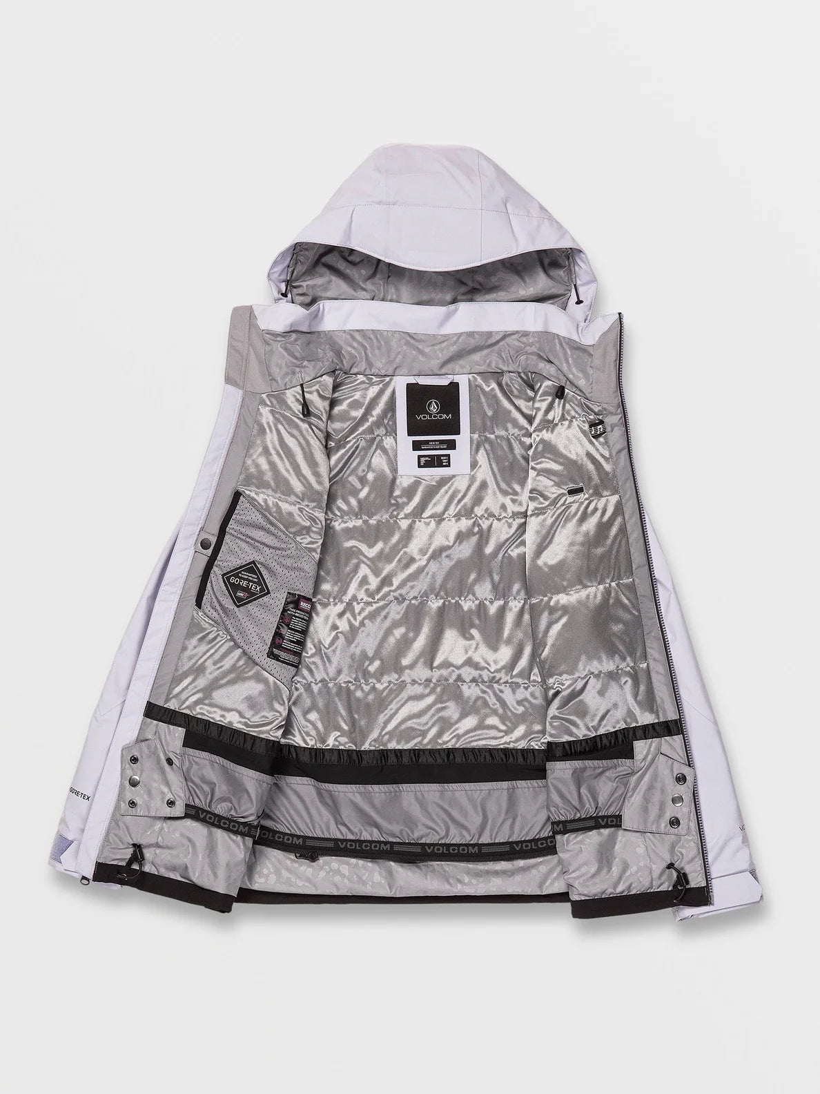 Veste de snowboard Femme Volcom 3D Stretch GoreTex - Lilac Ash