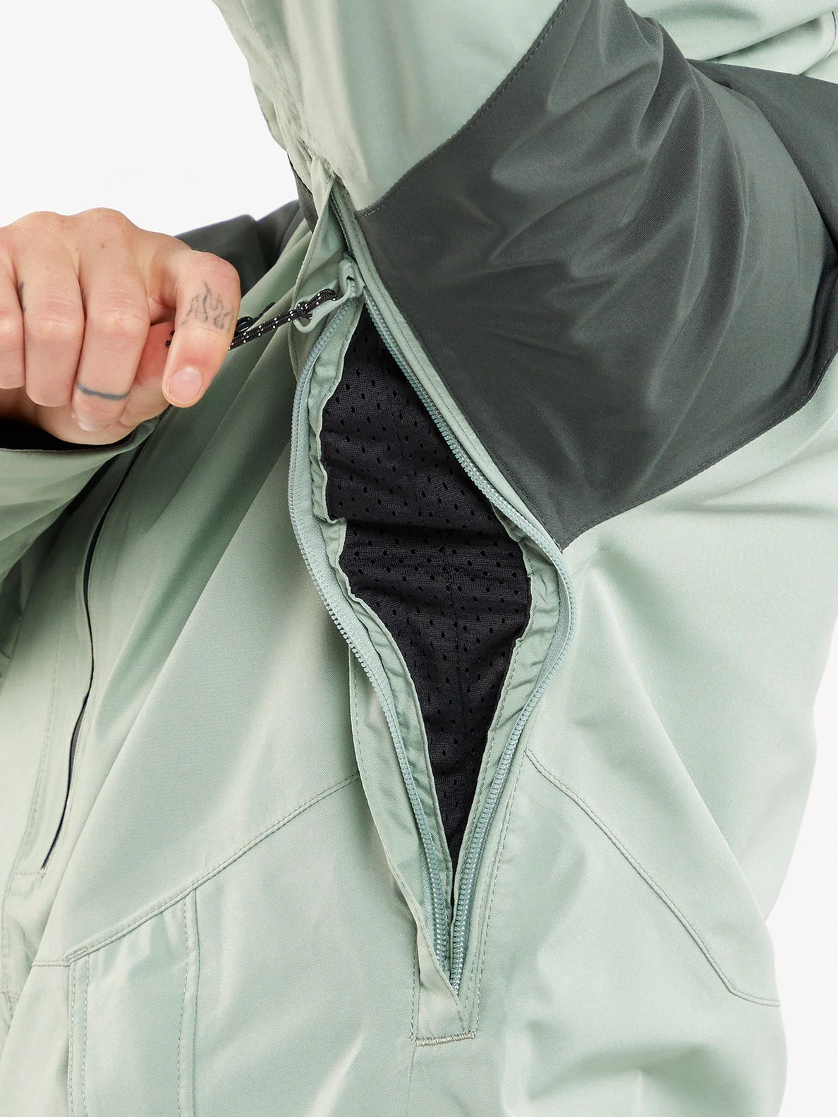 Volcom V.Co Aris Insulated GoreTex Damen-Snowboardjacke – Sage Frost