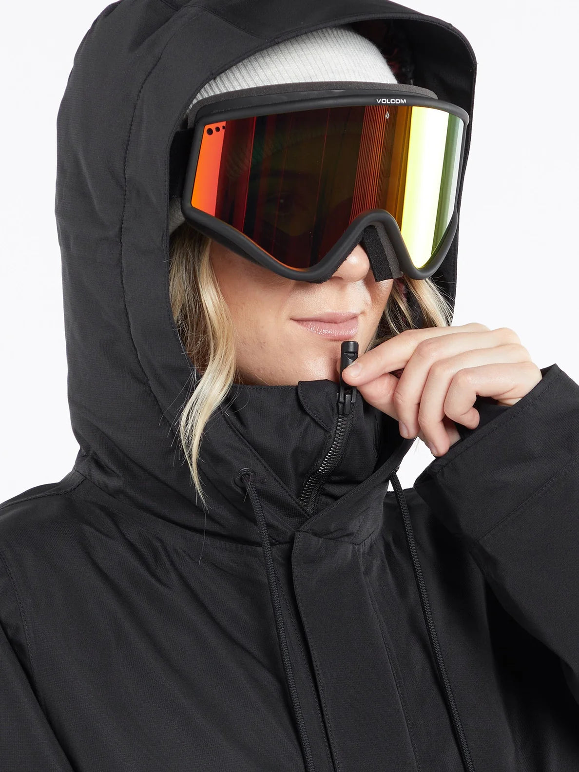 Chaqueta de snowboard Mujer Volcom Paxson 2L TDS Infrared Parka - Black