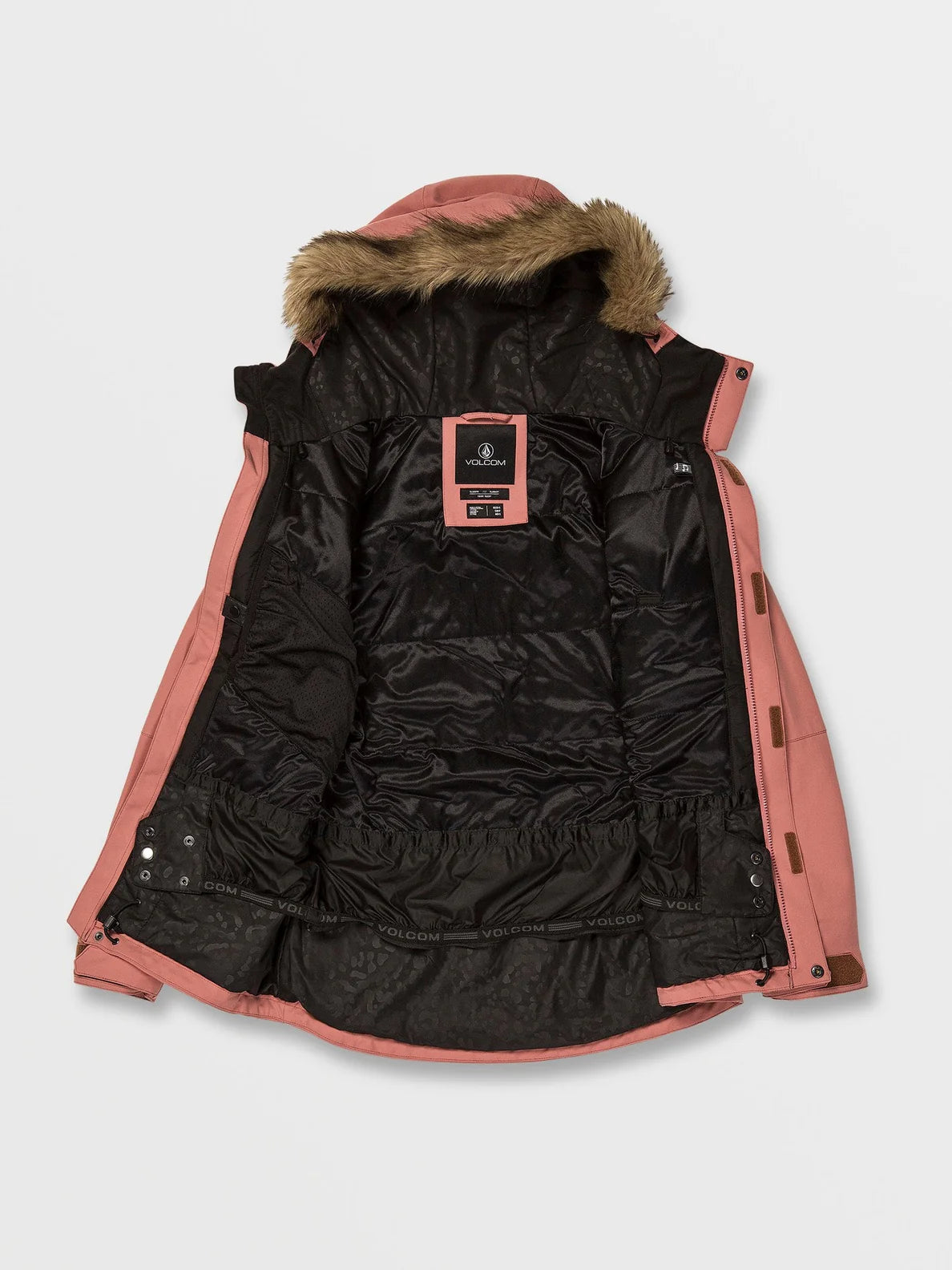 Jaqueta de snowboard feminina Shadow Insulated da Volcom - Earth Pink | Novos produtos | Produtos mais recentes | Produtos mais vendidos | Produtos mais vendidos | surfdevils.com