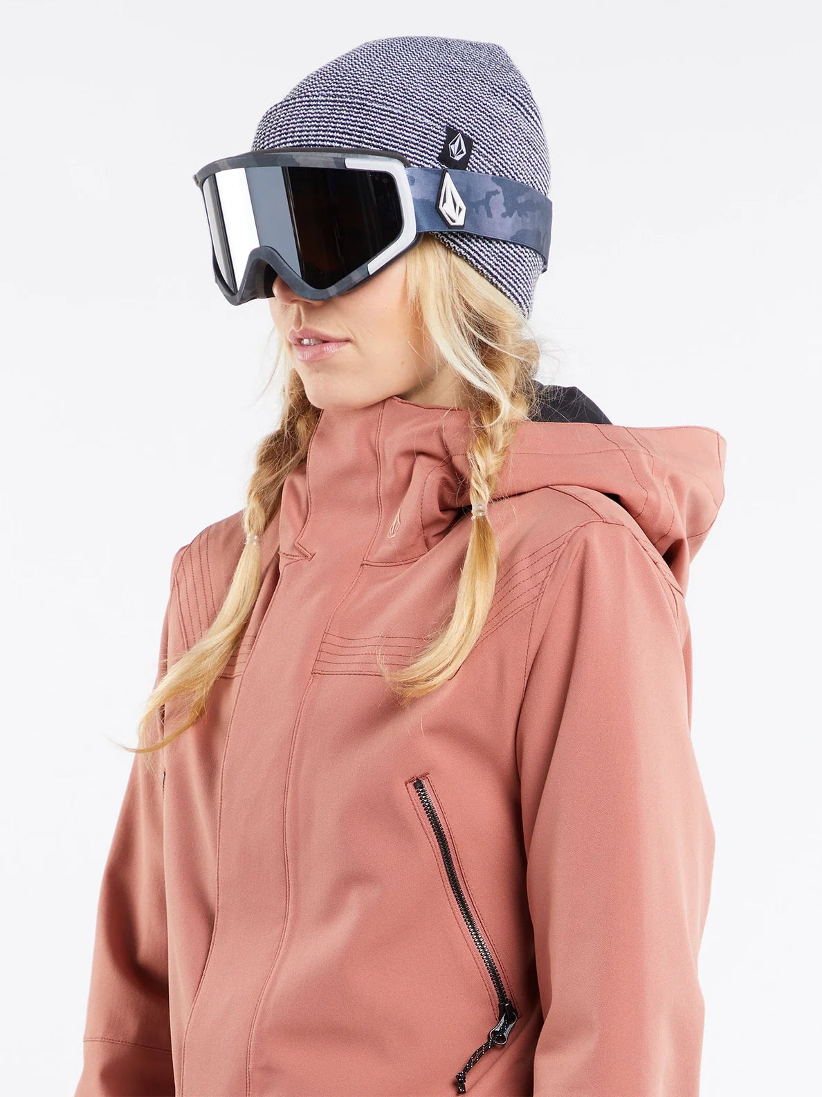 Volcom Shadow Insulated Women's Snowboard Jacket - Earth Pink