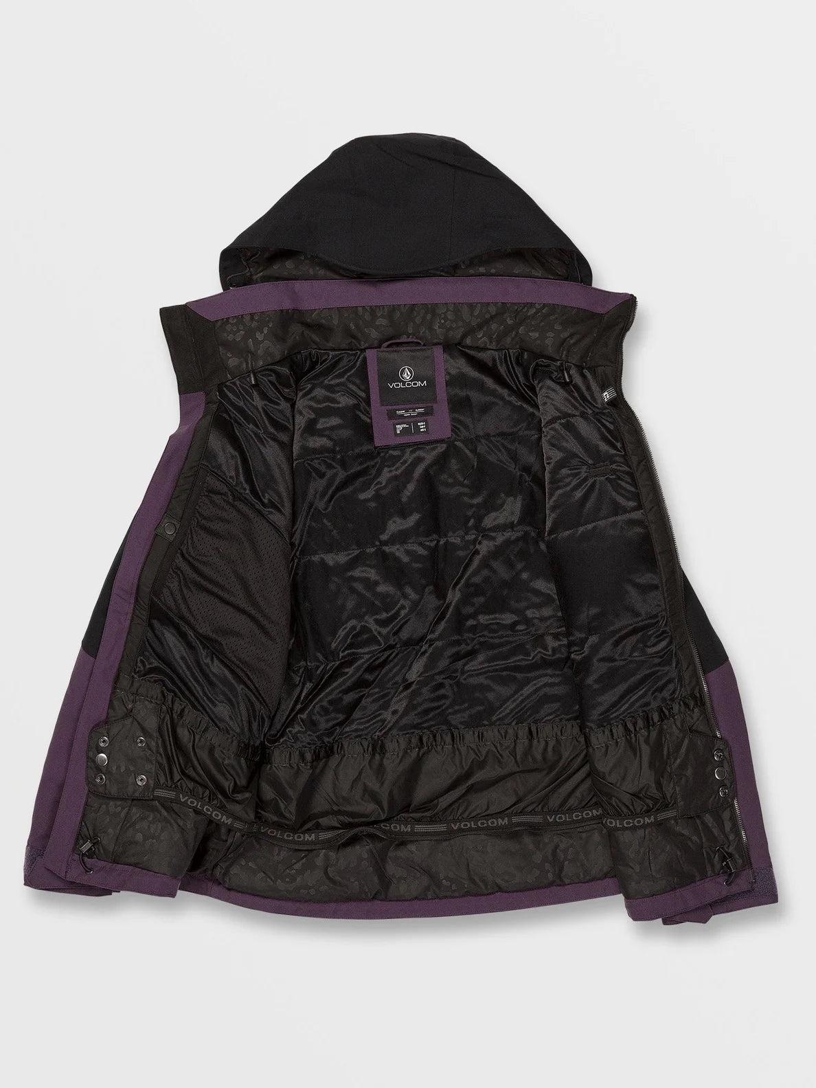 Volcom Shelter 3D Stretch Snowboard Jacket - Blackberry