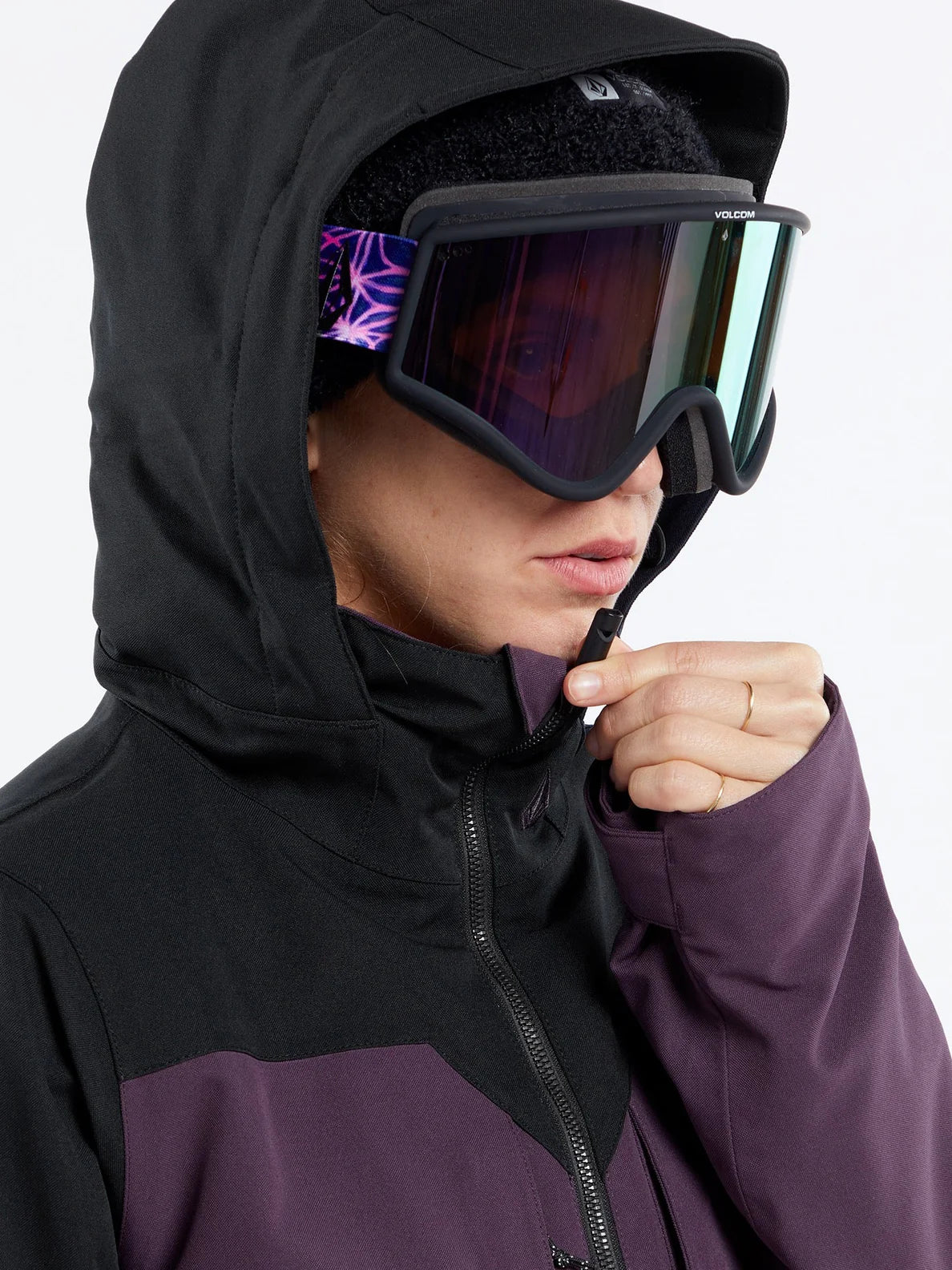 Chaqueta de snowboard Volcom Shelter 3D Stretch - Blackberry