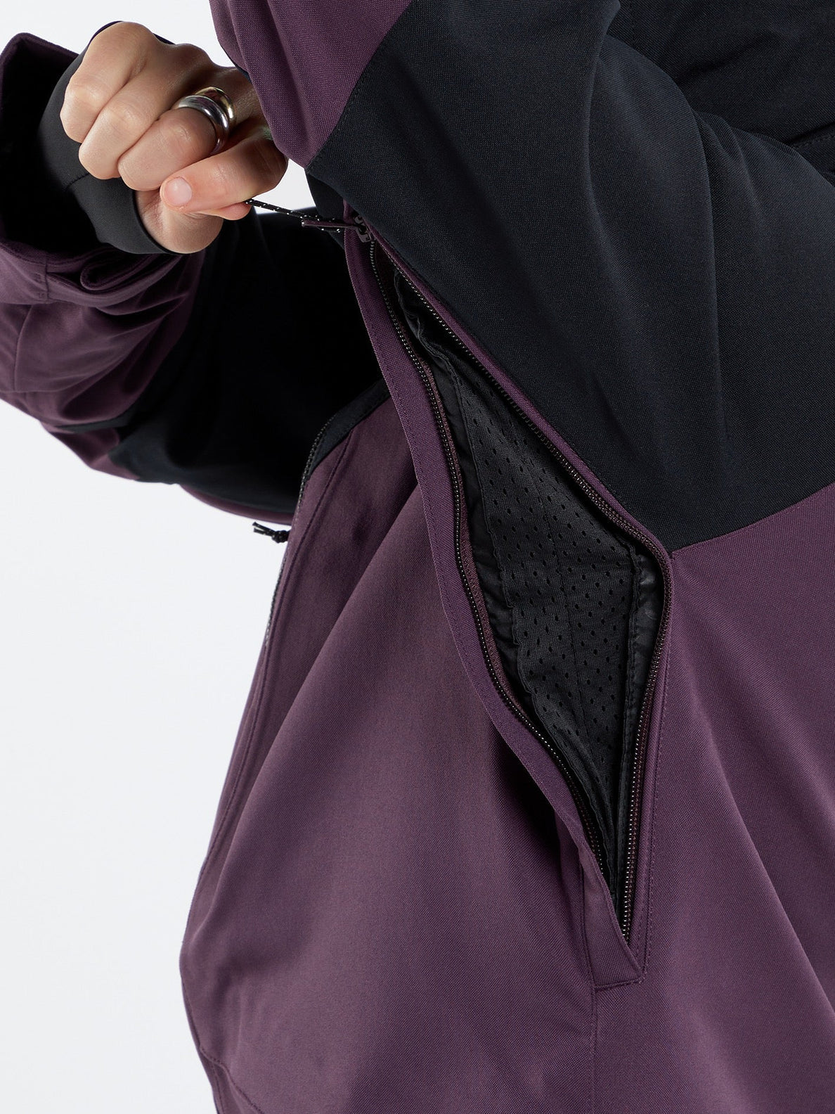 Chaqueta de snowboard Volcom Shelter 3D Stretch - Blackberry