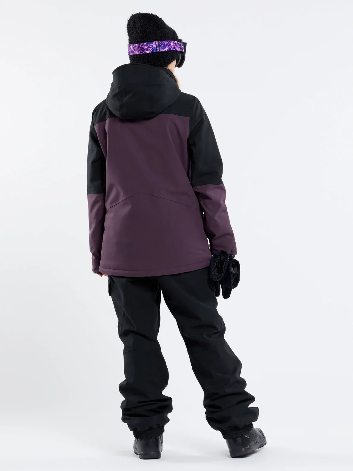 Volcom Shelter 3D Stretch Snowboard Jacket - Blackberry