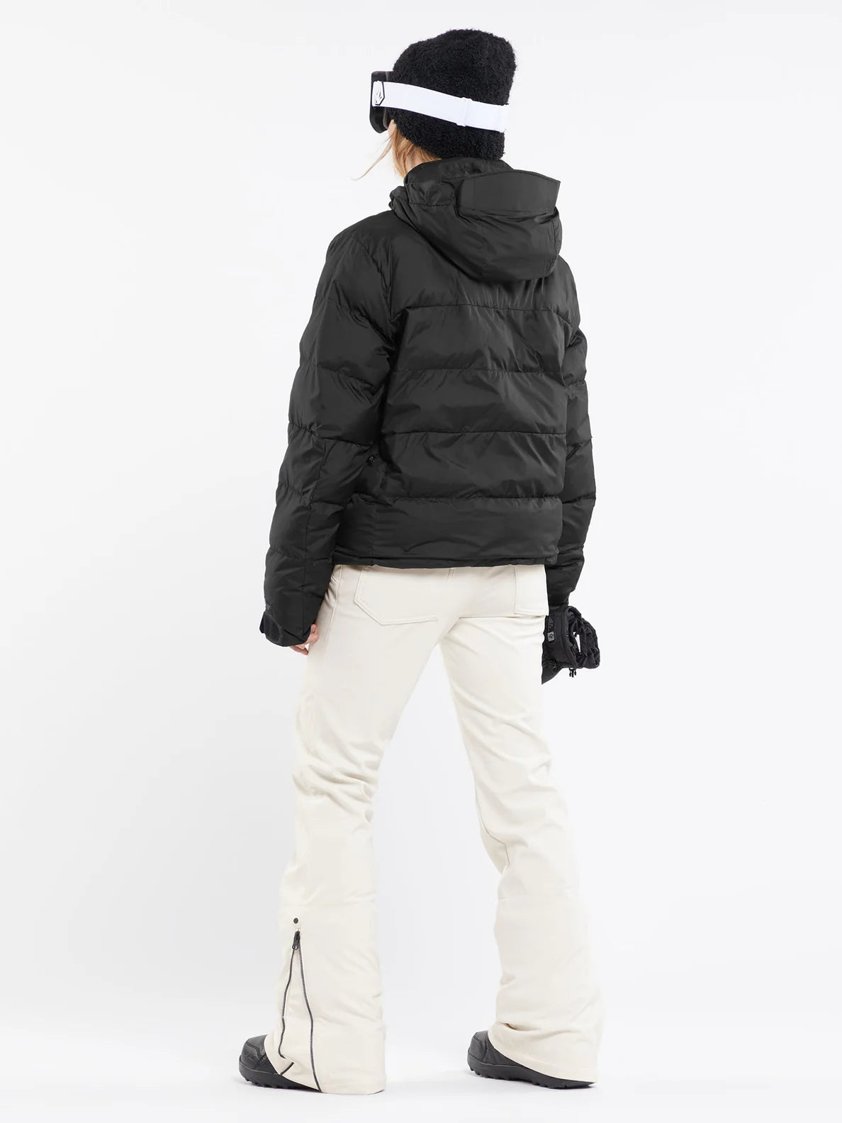 Chaqueta de snowboard Mujer Volcom Puffleup - Black