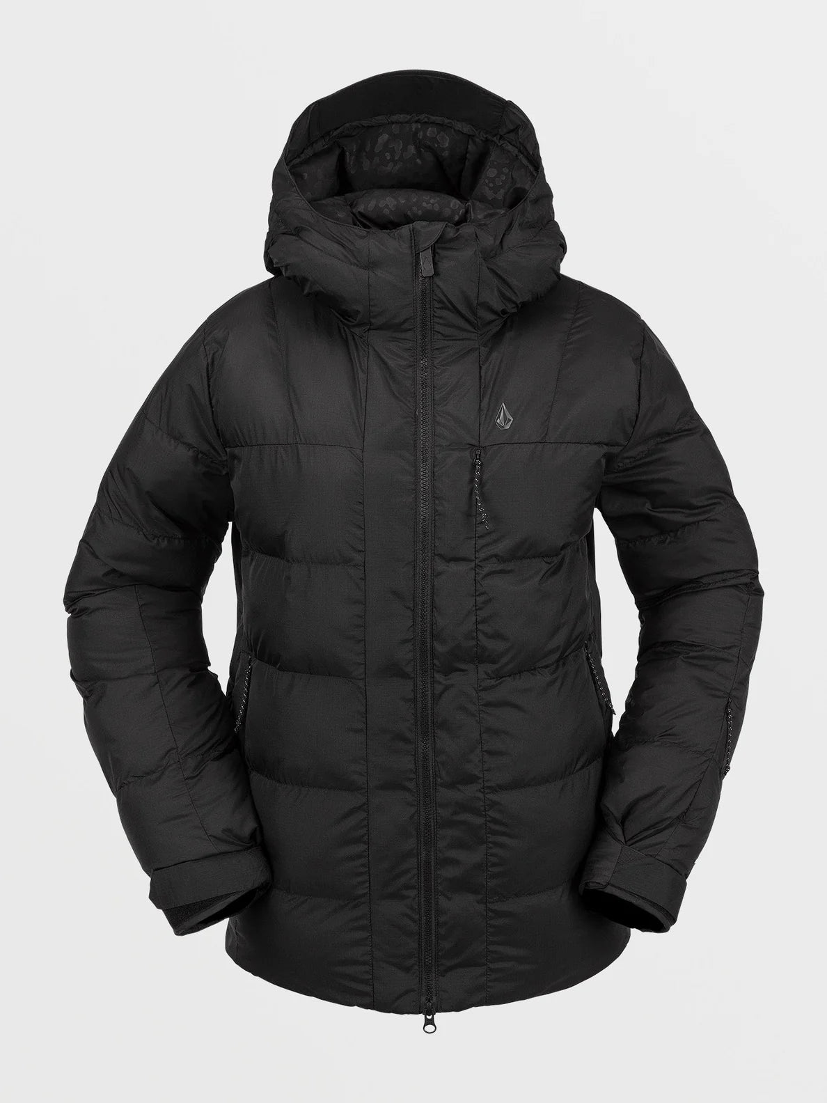 Jaqueta de snowboard feminina Volcom Puffleup - Preto | Collection_Zalando | Snowboard Shop | Volcom Shop | Women's snowboard jackets | surfdevils.com