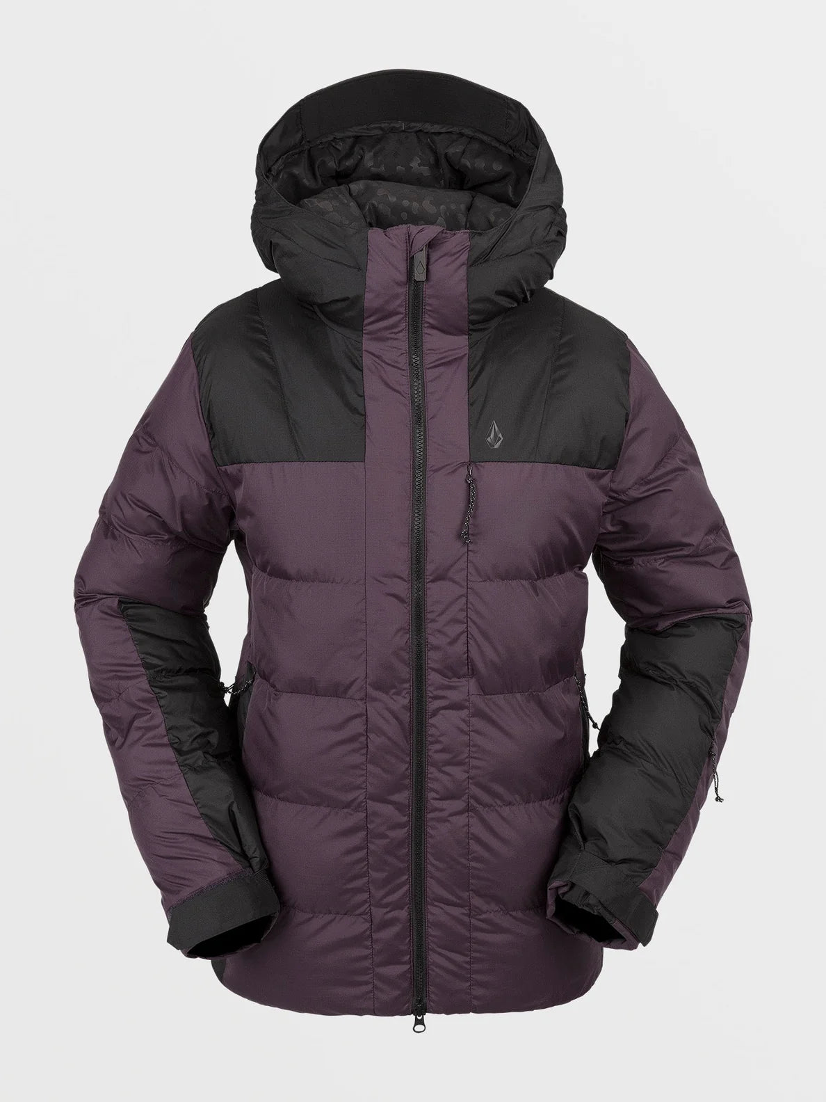 Veste de snowboard pour femmes Volcom Puffleup - Blackberry