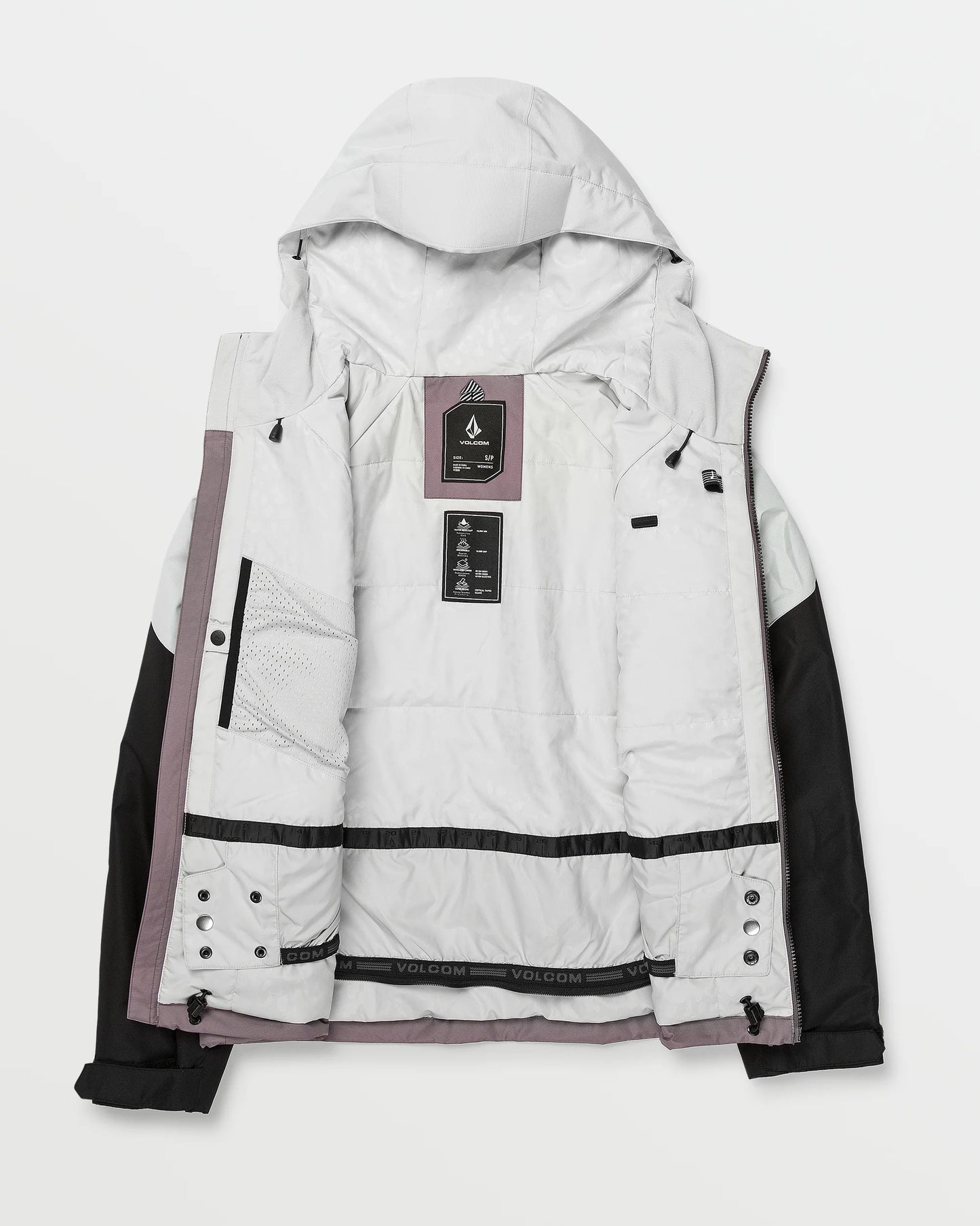 Jaqueta de snowboard feminina Volcom Agate Insulated - Dusty Lavender