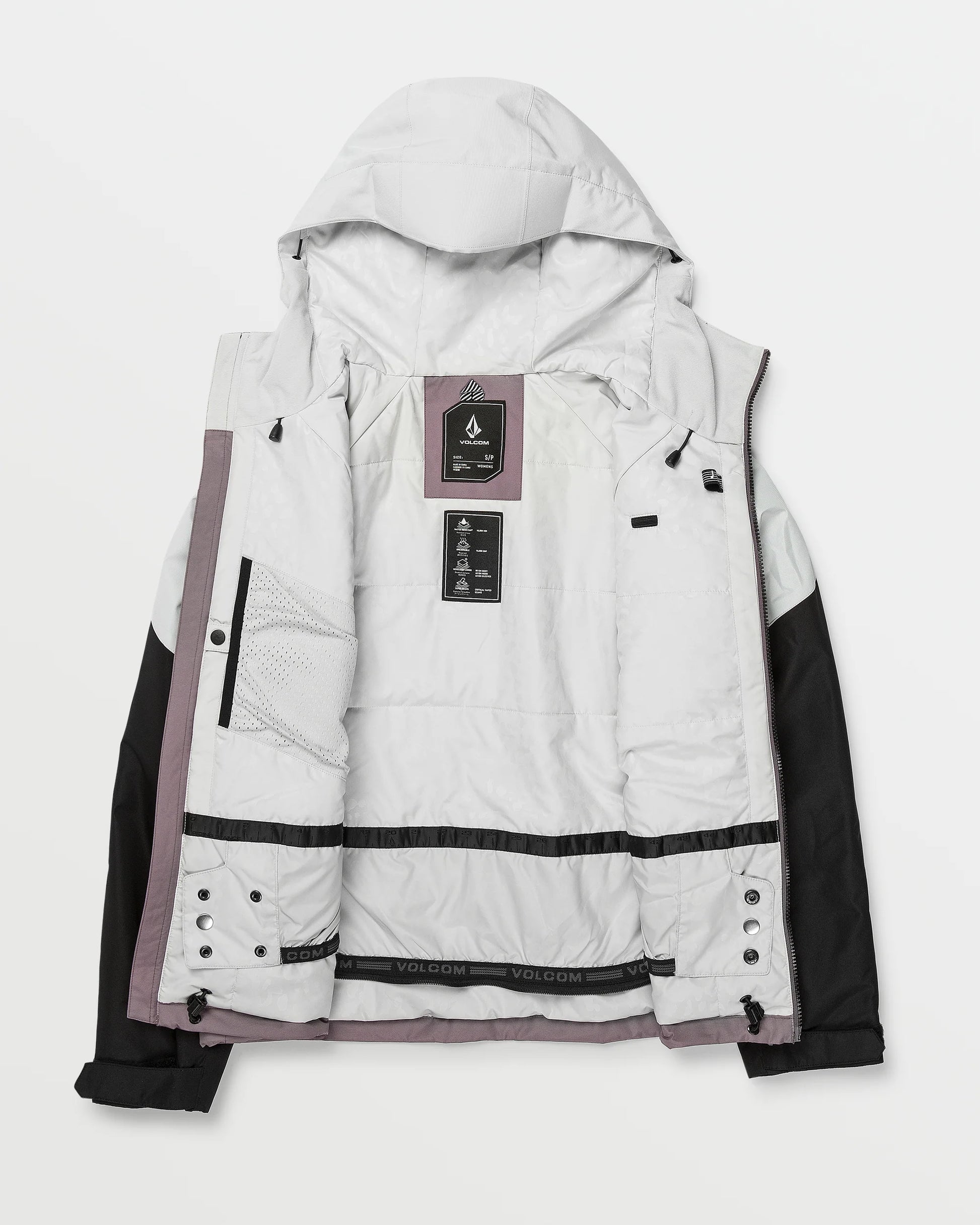 Volcom Agate Insulated Women's Snowboard Jacket - Dusty Lavender | Collection_Zalando | Snowboard Shop | Volcom Shop | Women's snowboard jackets | surfdevils.com