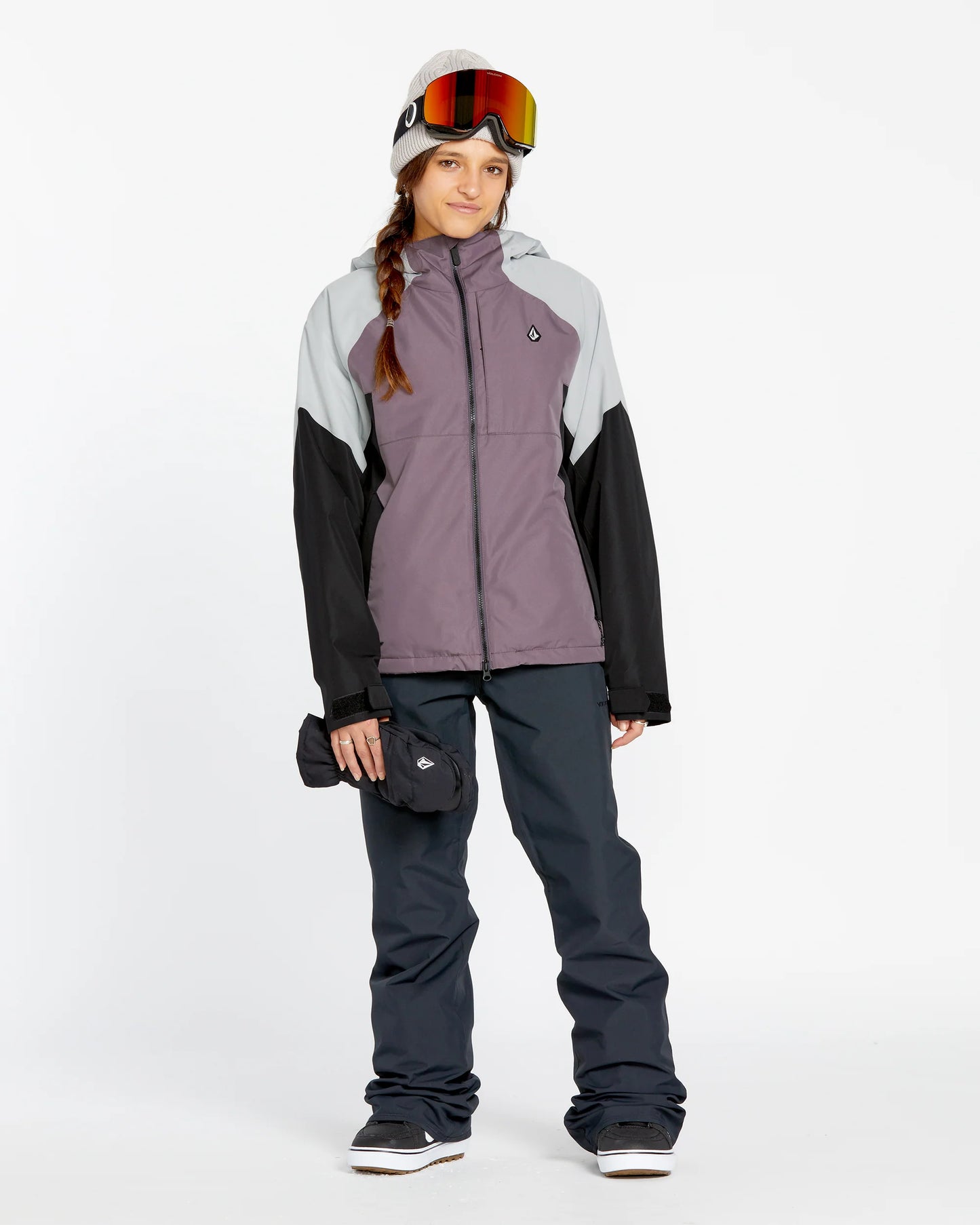 Chaqueta de snowboard Mujer Volcom Agate Insulated - Dusty Lavender