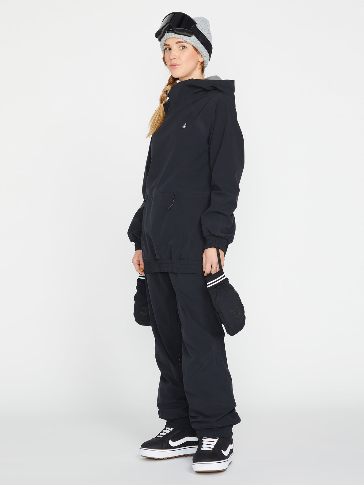 Volcom Portal Bonded Stretch Damen Snowboardjacke – Schwarz