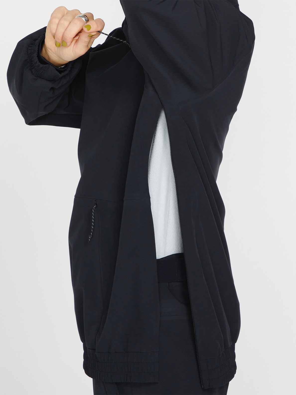 Volcom Portal Bonded Stretch Damen Snowboardjacke – Schwarz