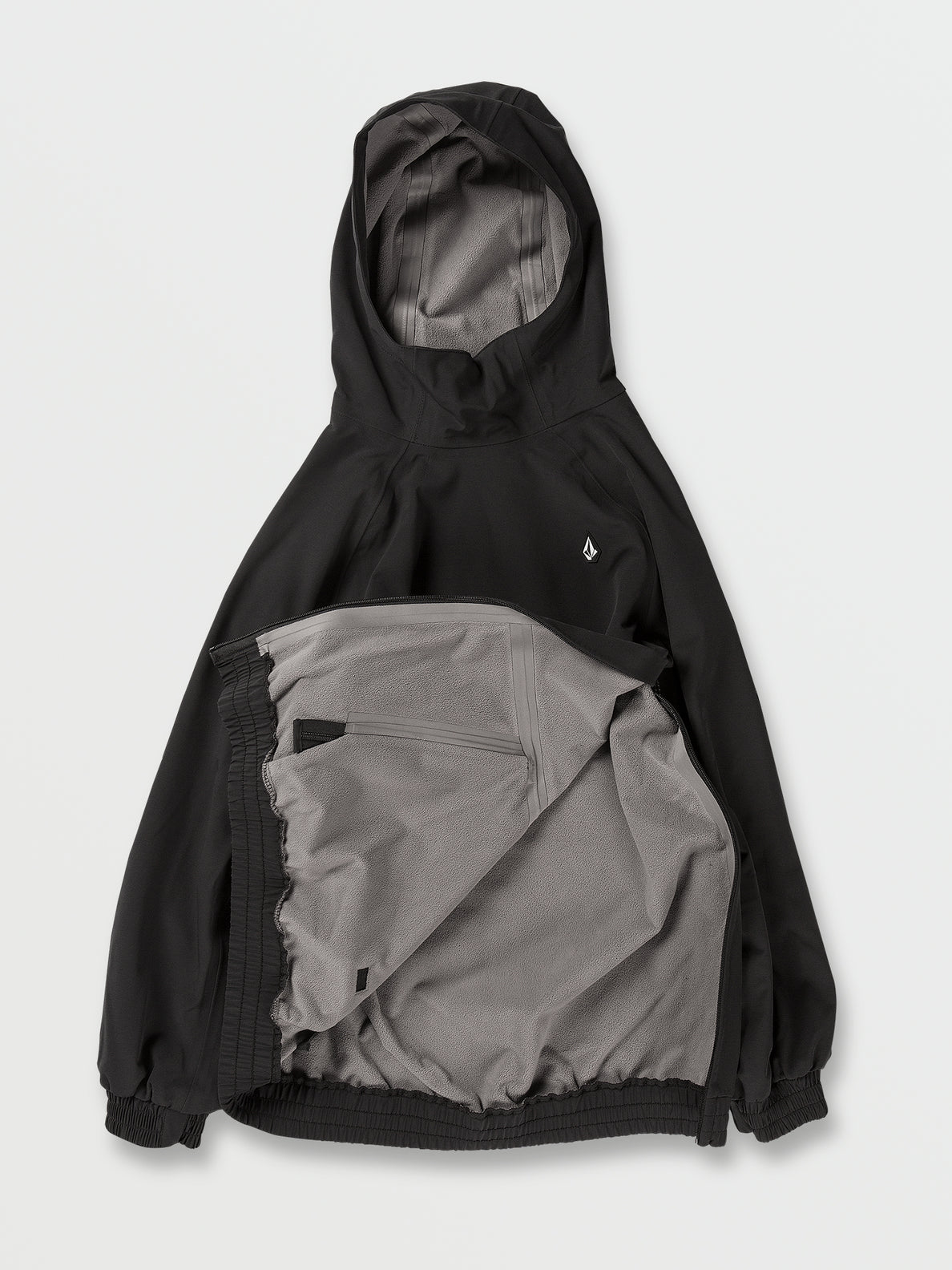 Volcom Portal Bonded Stretch Damen Snowboardjacke – Schwarz
