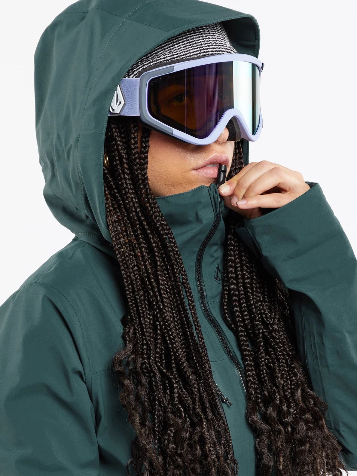 Volcom VS 3L Stretch GoreTex Damen Snowboardjacke – Balsam