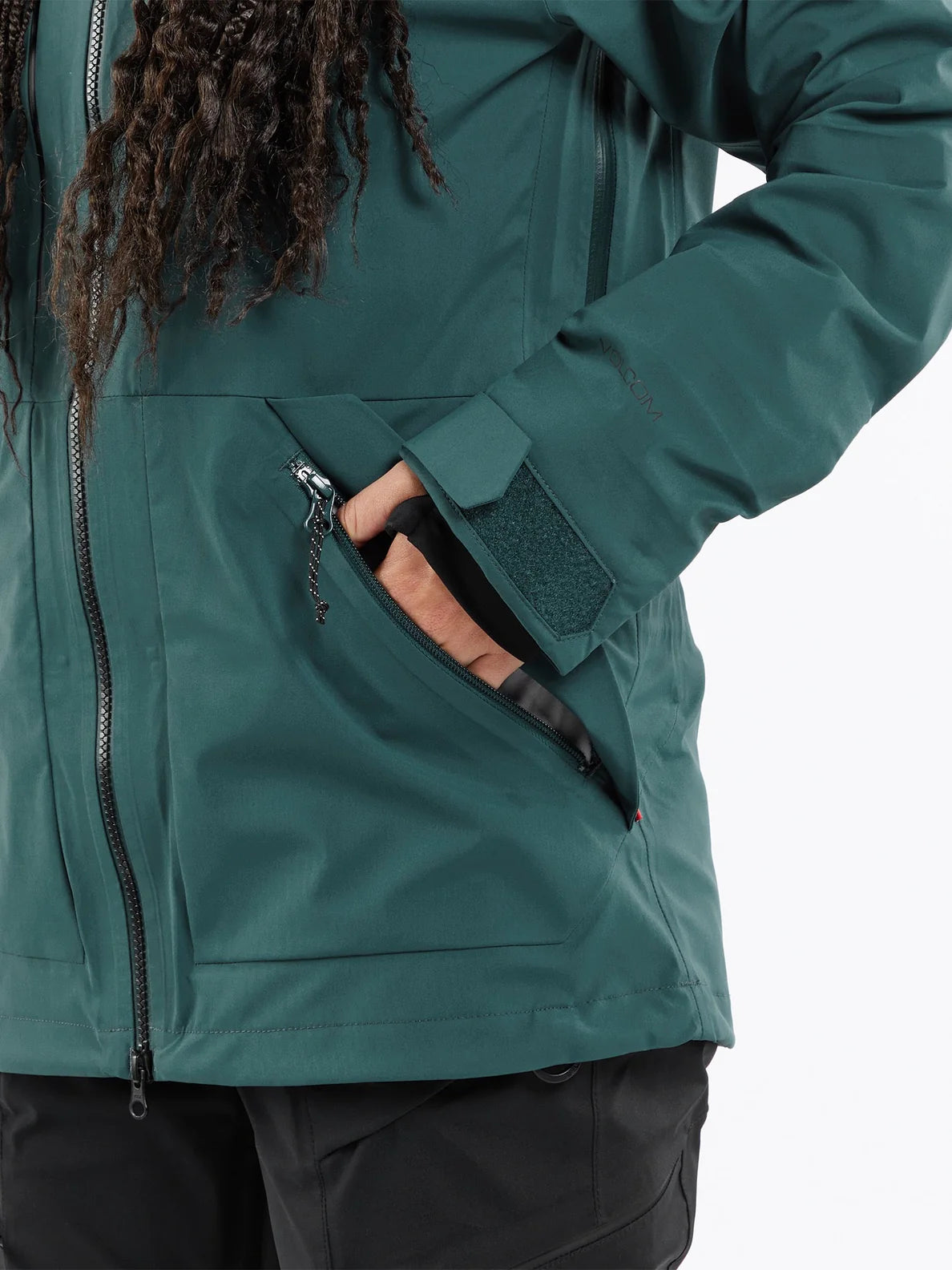 Volcom VS 3L Stretch GoreTex Damen Snowboardjacke – Balsam