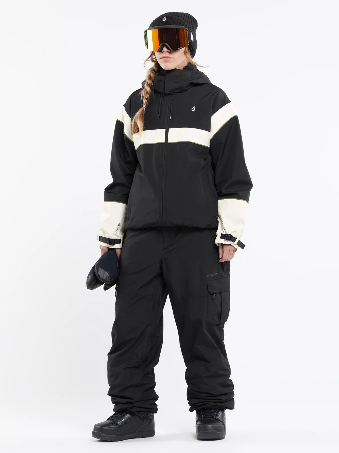 Chaqueta de snowboard Mujer Volcom Melancon Gore-Tex - Black