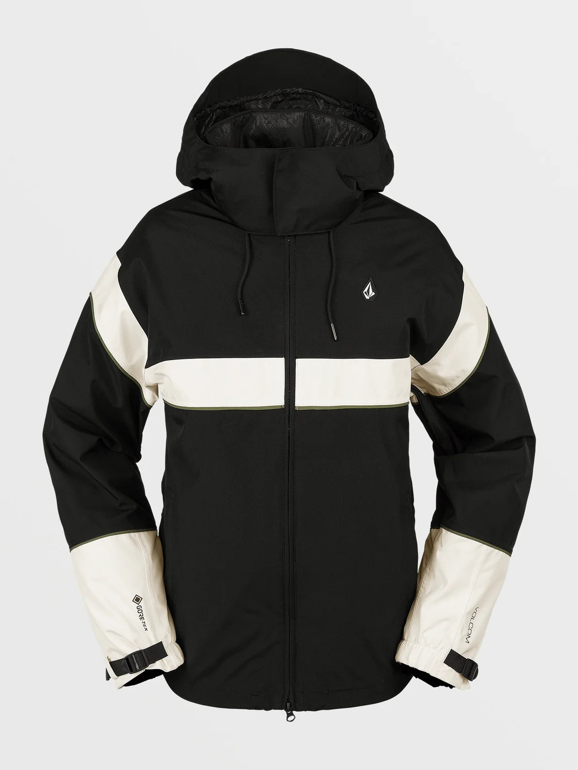 Jaqueta de snowboard feminina Volcom Melancon Gore-Tex - Preto