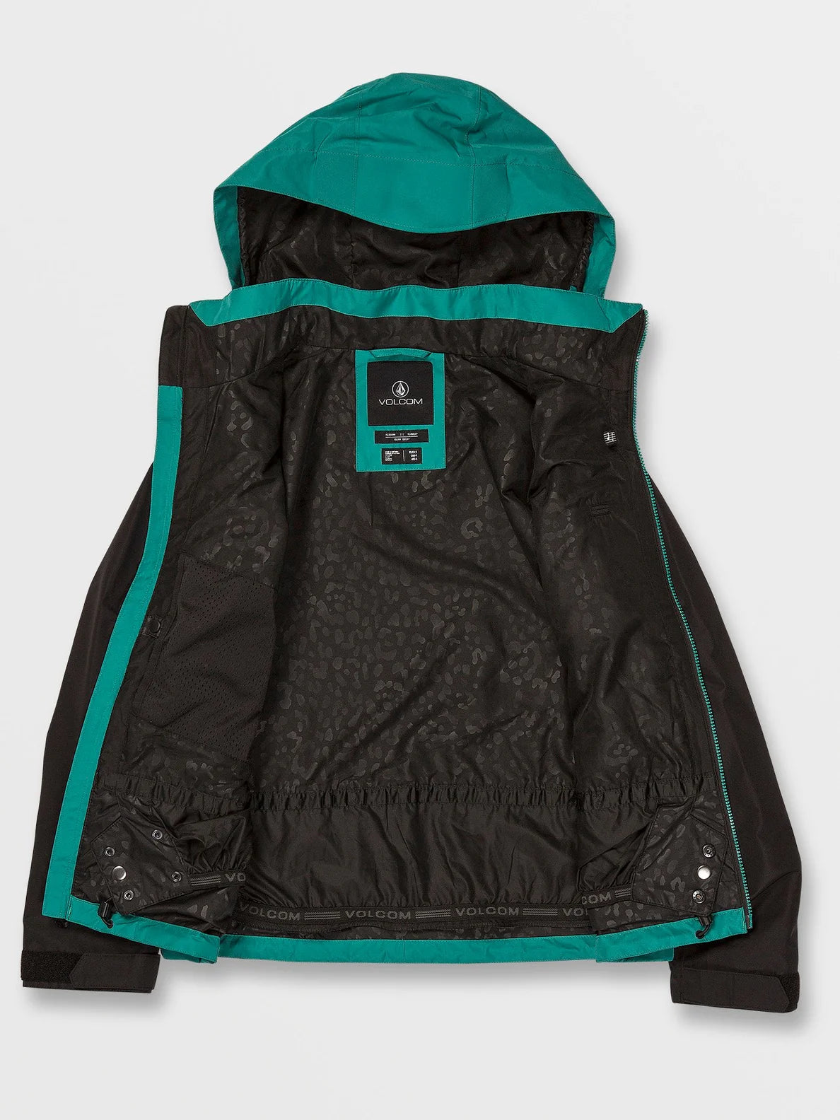 Giacca da snowboard da donna Volcom Kimball - Verde vibrante