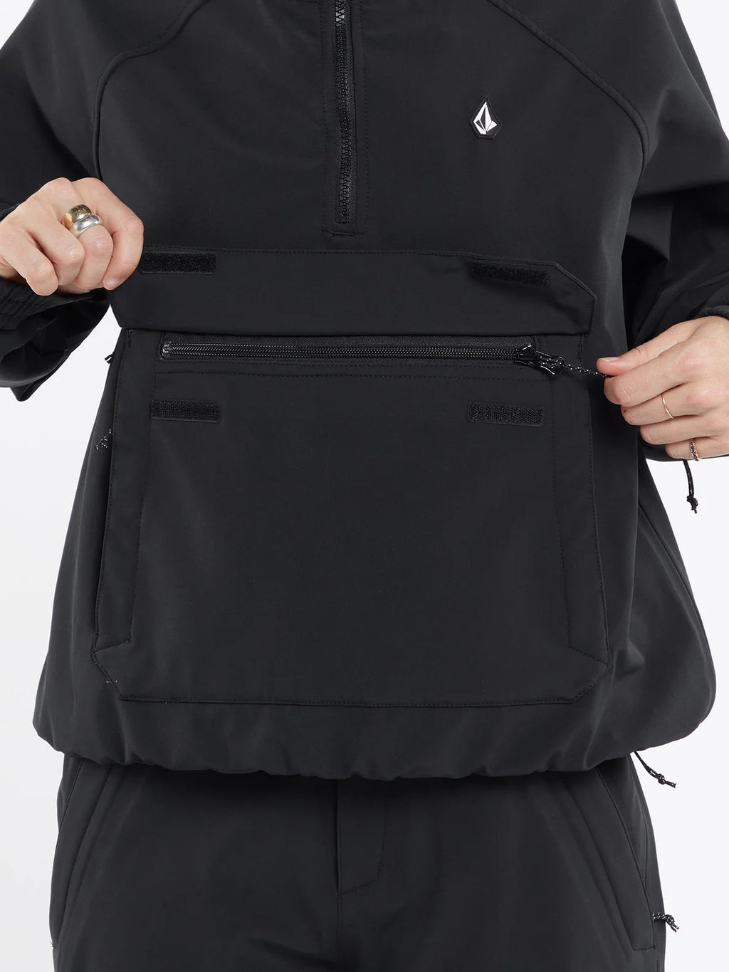 Volcom Sinter Bonded Stretch Damen-Snowboardjacke – Schwarz