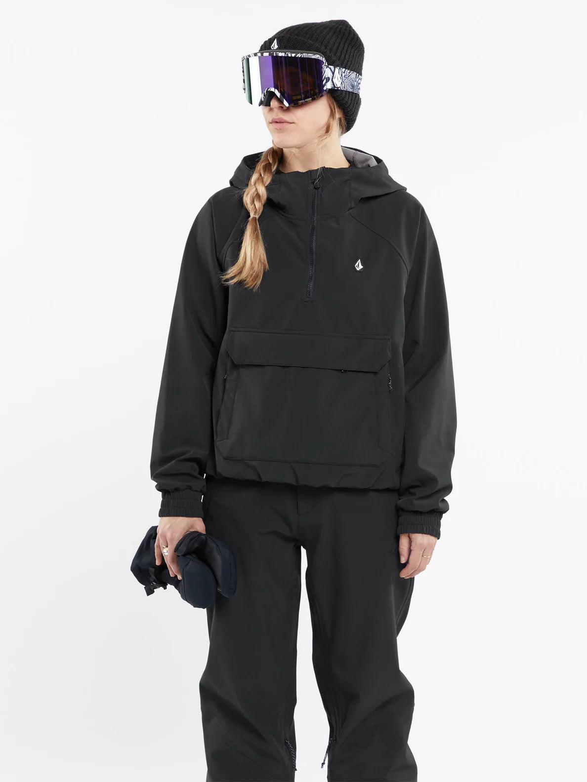 Volcom Sinter Bonded Stretch Damen-Snowboardjacke – Schwarz