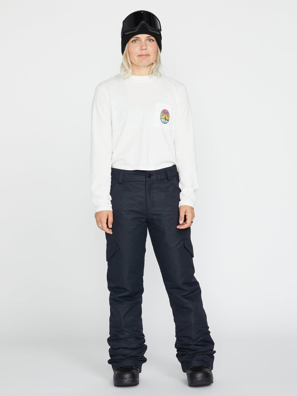Pantalón de snowboard Mujer Volcom Bridger Insulated - Black