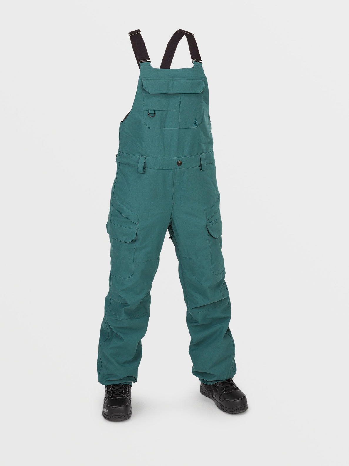 Women's Snowboard Pants Bib Overall Volcom Creston 3D Stretch Bib Overall - Balsam | Collection_Zalando | Snowboard Shop | Volcom Shop | Women's snowboard pants | surfdevils.com