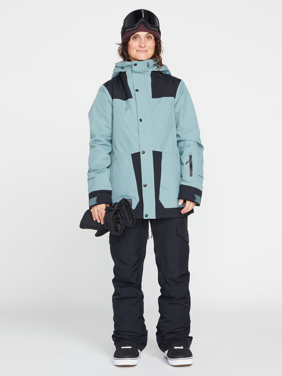 Pantalon de snowboard Femme Volcom Aston Gore-Tex Pant - Noir