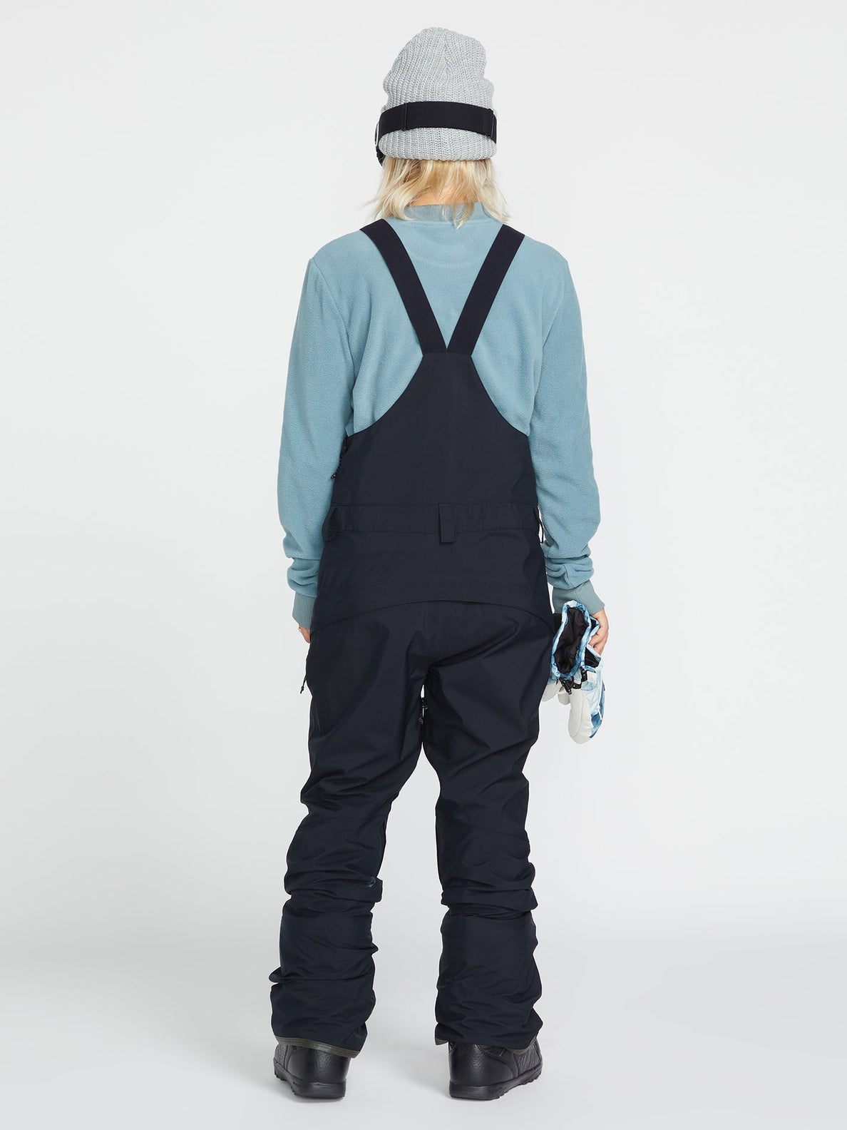 Pantalon de snowboard pour femmes Volcom Elm Stretch Gore-Tex Bib Overall - Noir