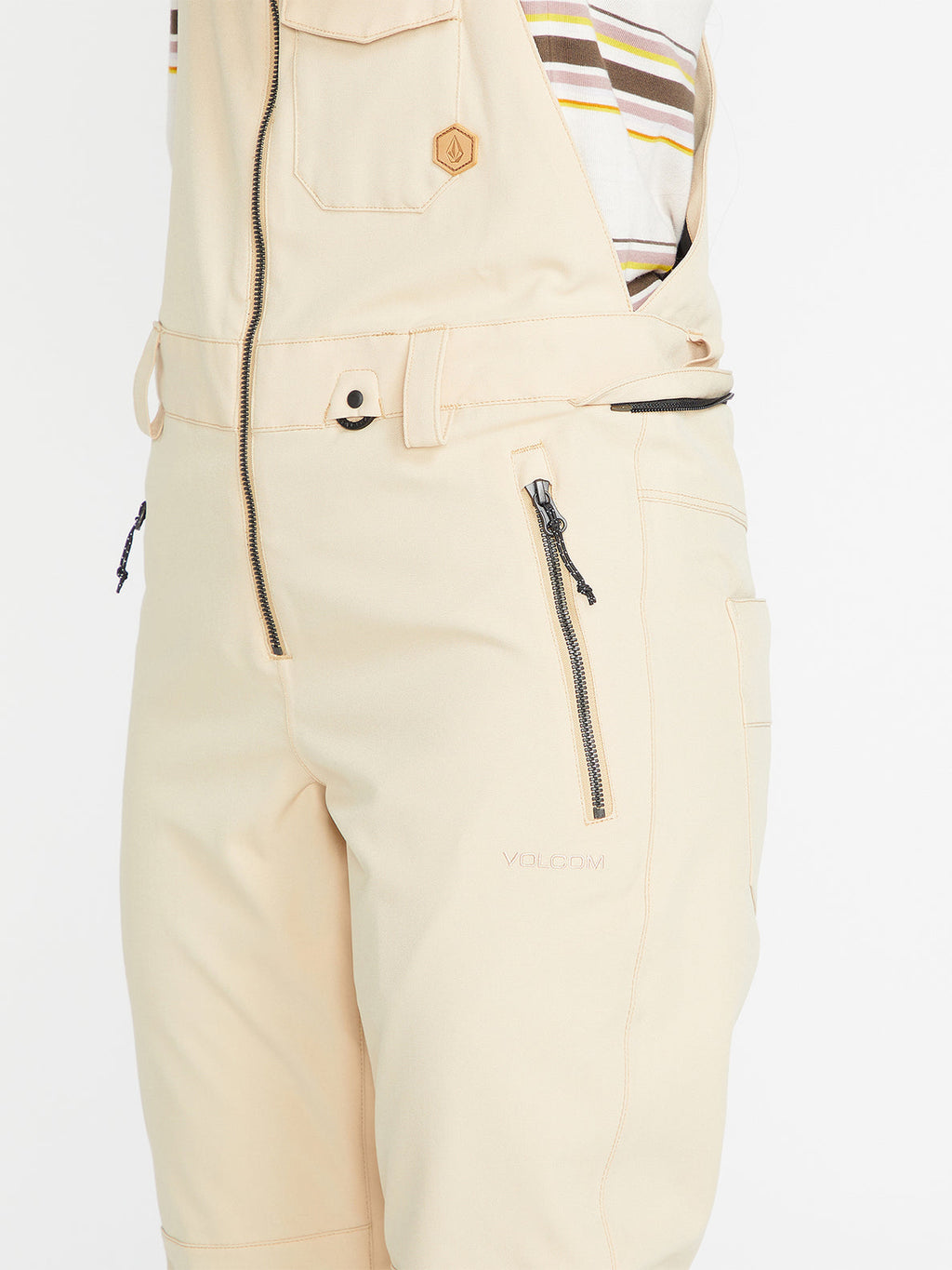 Volcom Swift Bib Overall Damen Snowboardhose - Sand