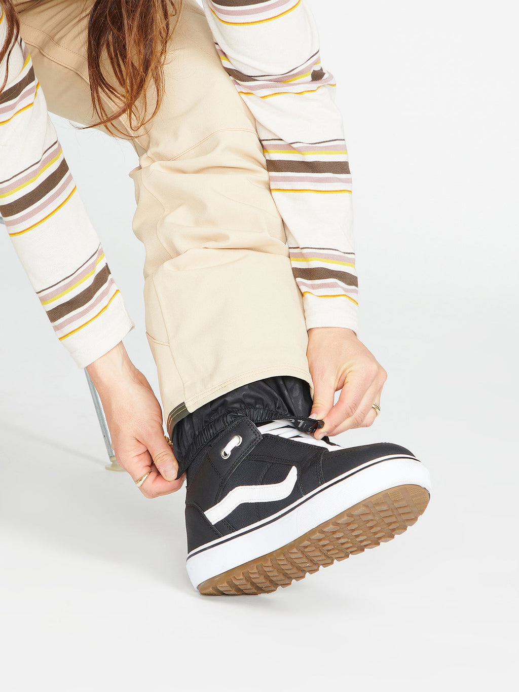 Volcom Swift Bib Overall Damen Snowboardhose - Sand