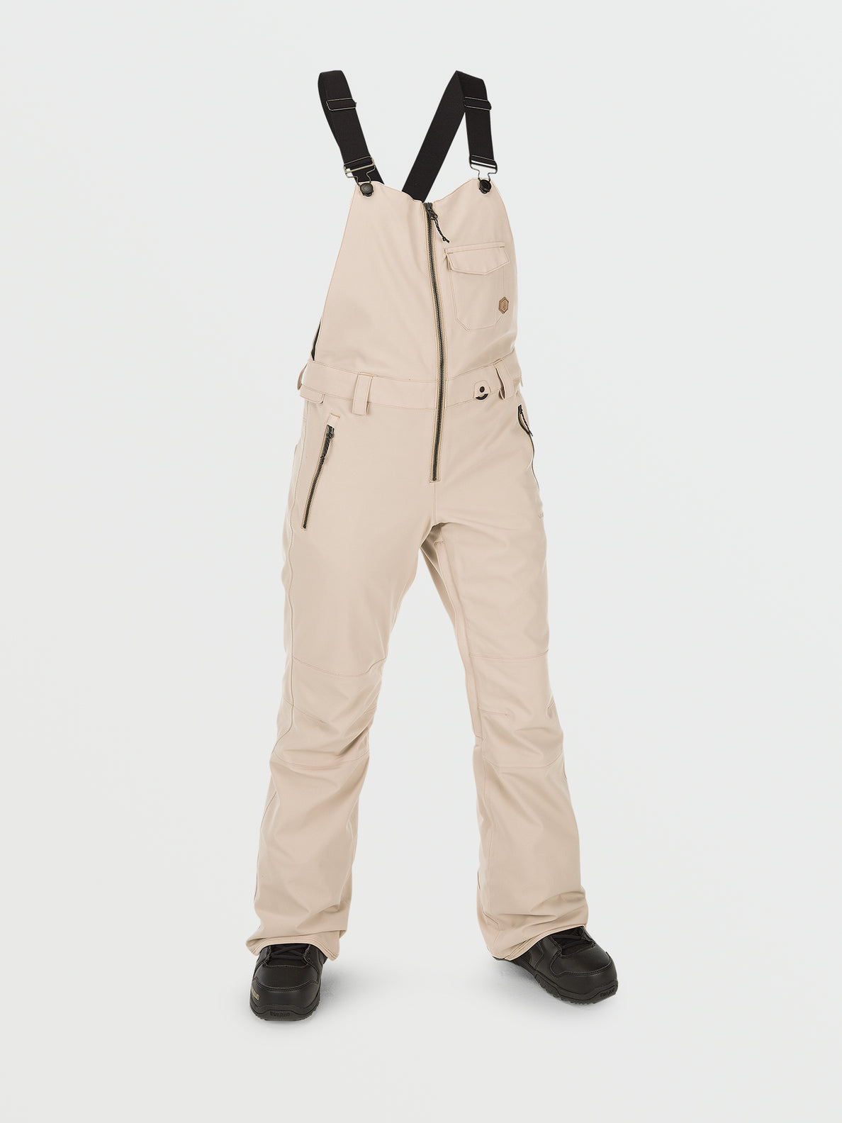 Volcom Swift Bib Overall Women's Snowboard Pants - Sand