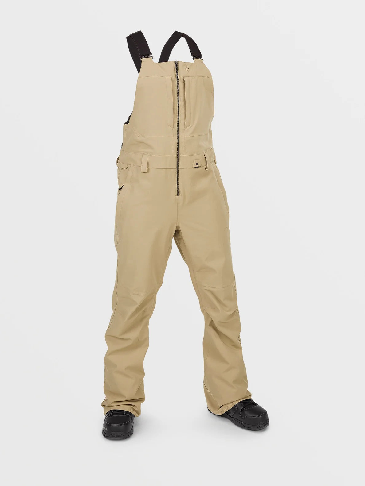 Volcom Swift Bib Overall Damen-Snowboard-Latzhose – Dark Khaki