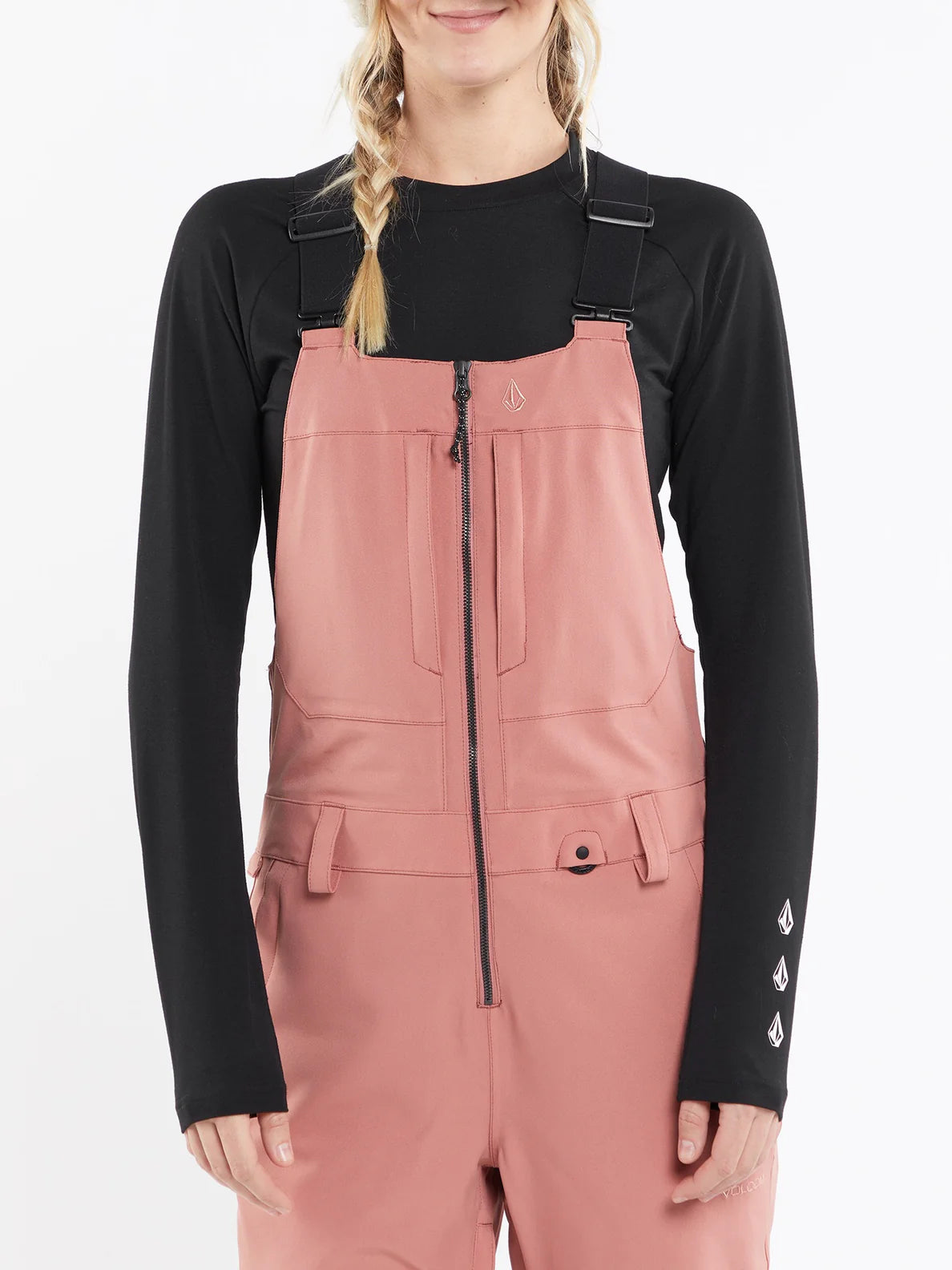 Volcom Swift Bib Overall Damen-Snowboard-Latzhose – Earth Pink | Meistverkaufte Produkte | Neue Produkte | Neueste Produkte | Sammlung_Zalando | Snowboard-Shop | Snowboardhose Damen | Volcom-Shop | surfdevils.com