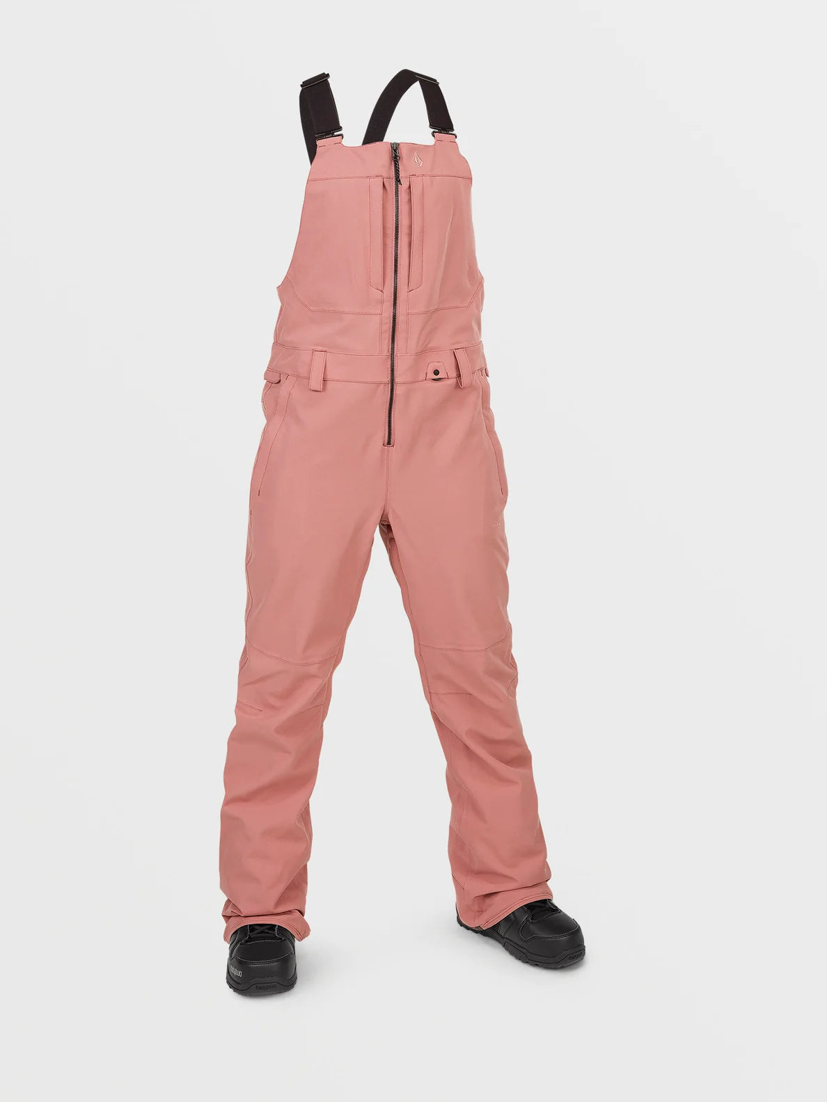 Volcom Swift Bib Overall Women's Snowboard Bib - Earth Pink