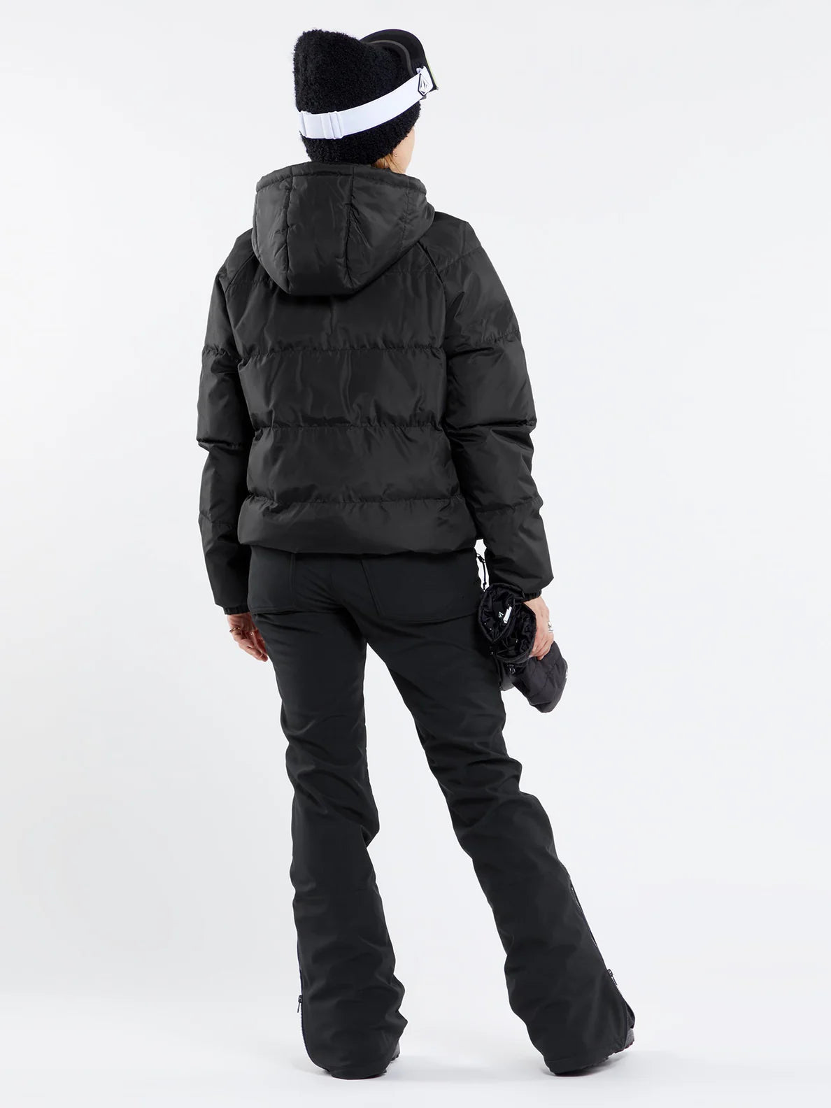 Calças de snowboard femininas Volcom Battle Stretch HR - Preto