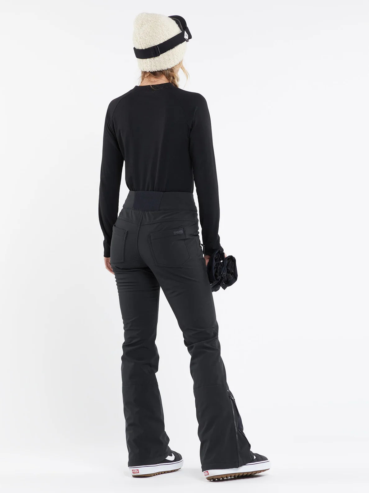 Volcom Battle Stretch HR Women's Snowboard Pants - Black | Collection_Zalando | Snowboard Shop | Volcom Shop | Women's snowboard pants | surfdevils.com