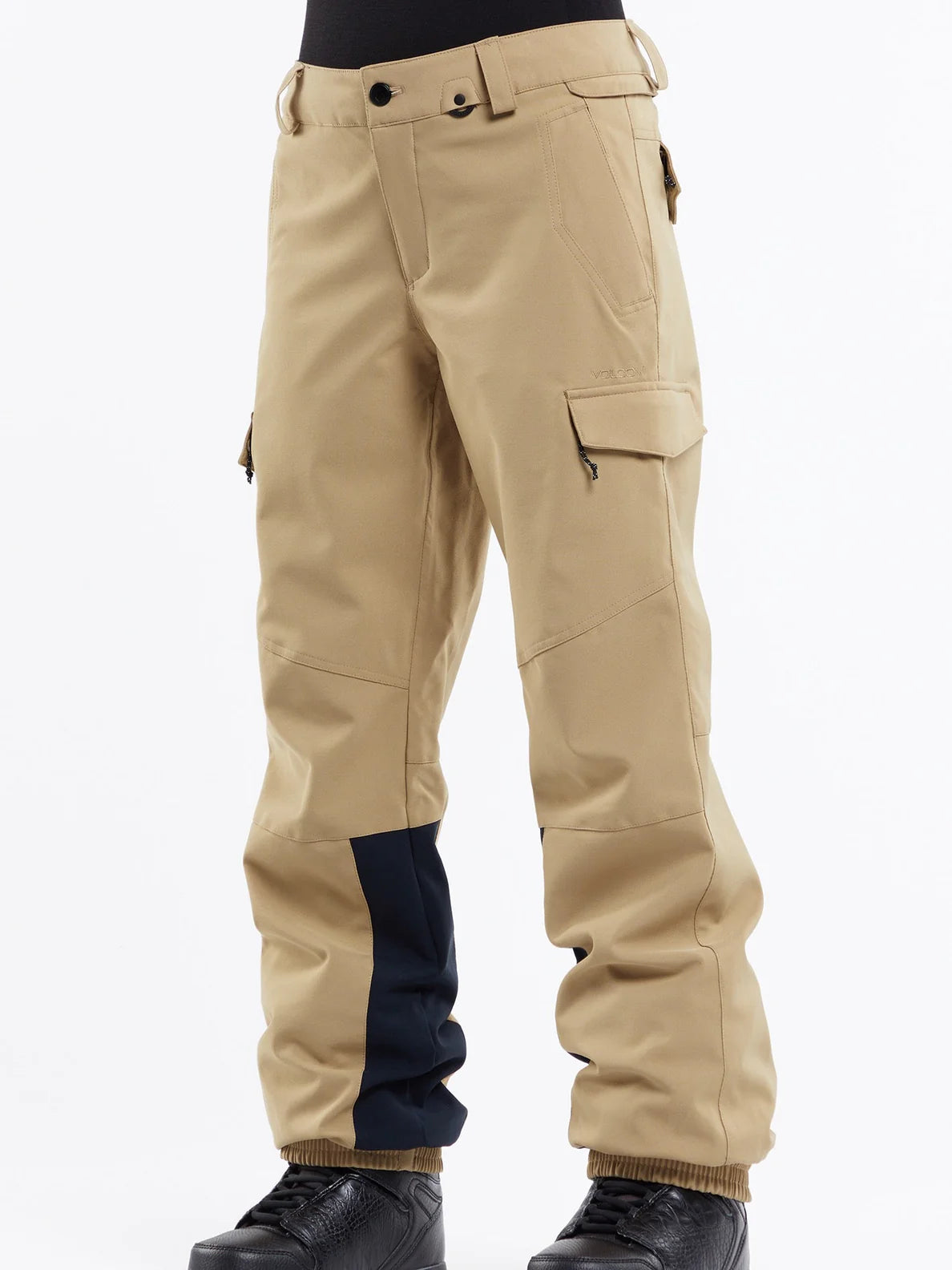 Pantalón de snowboard Mujer Volcom Wildling - Dark Khaki