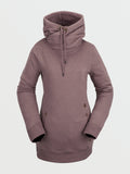 Sudadera nieve Mujer Volcom Tower Fleece Hoodie - Rosewood
