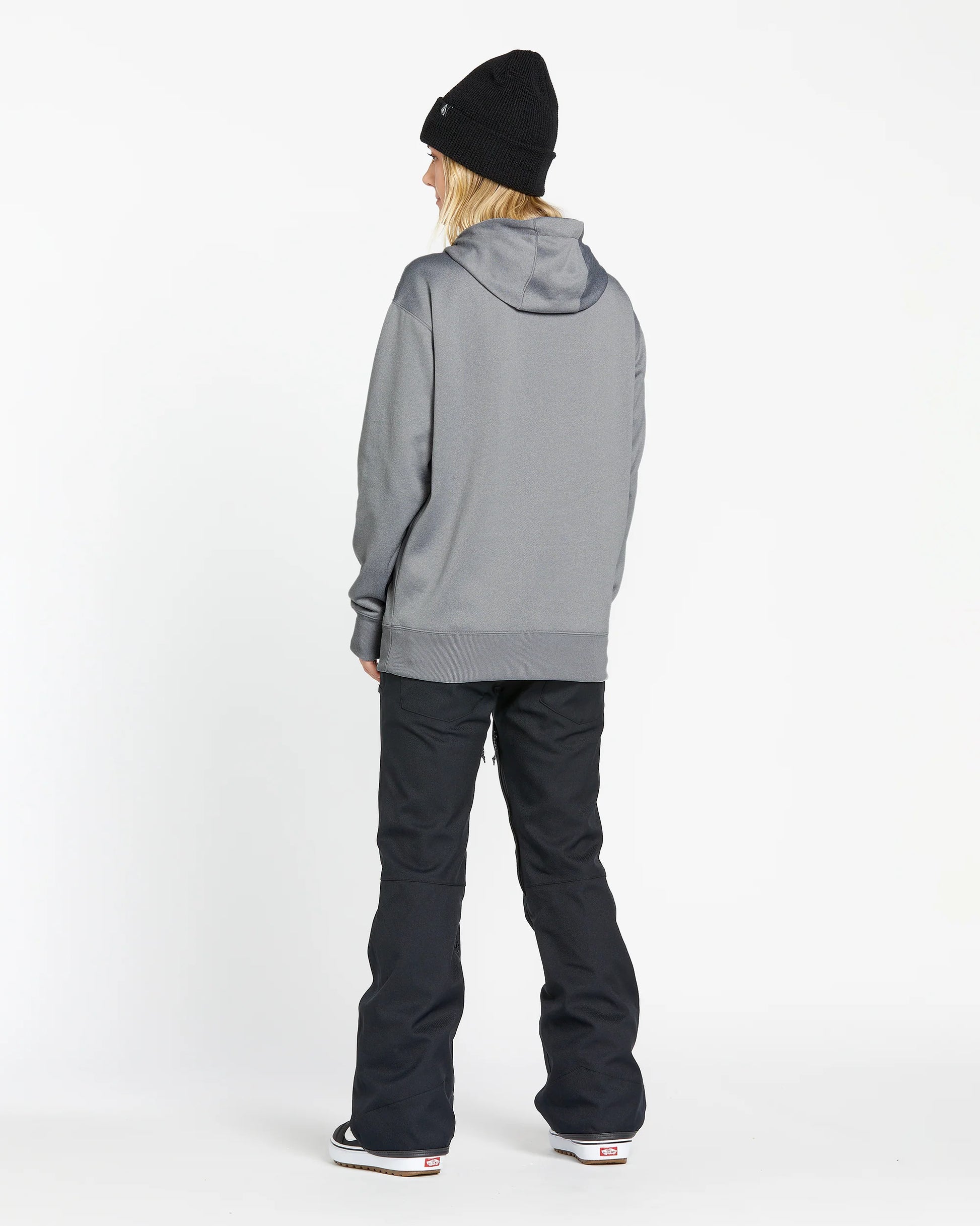 Volcom Riding Hydro Women's Technical Hoodie - Heather Gray | Collection_Zalando | Snowboard Shop | Volcom Shop | Women's snowboard pants | surfdevils.com